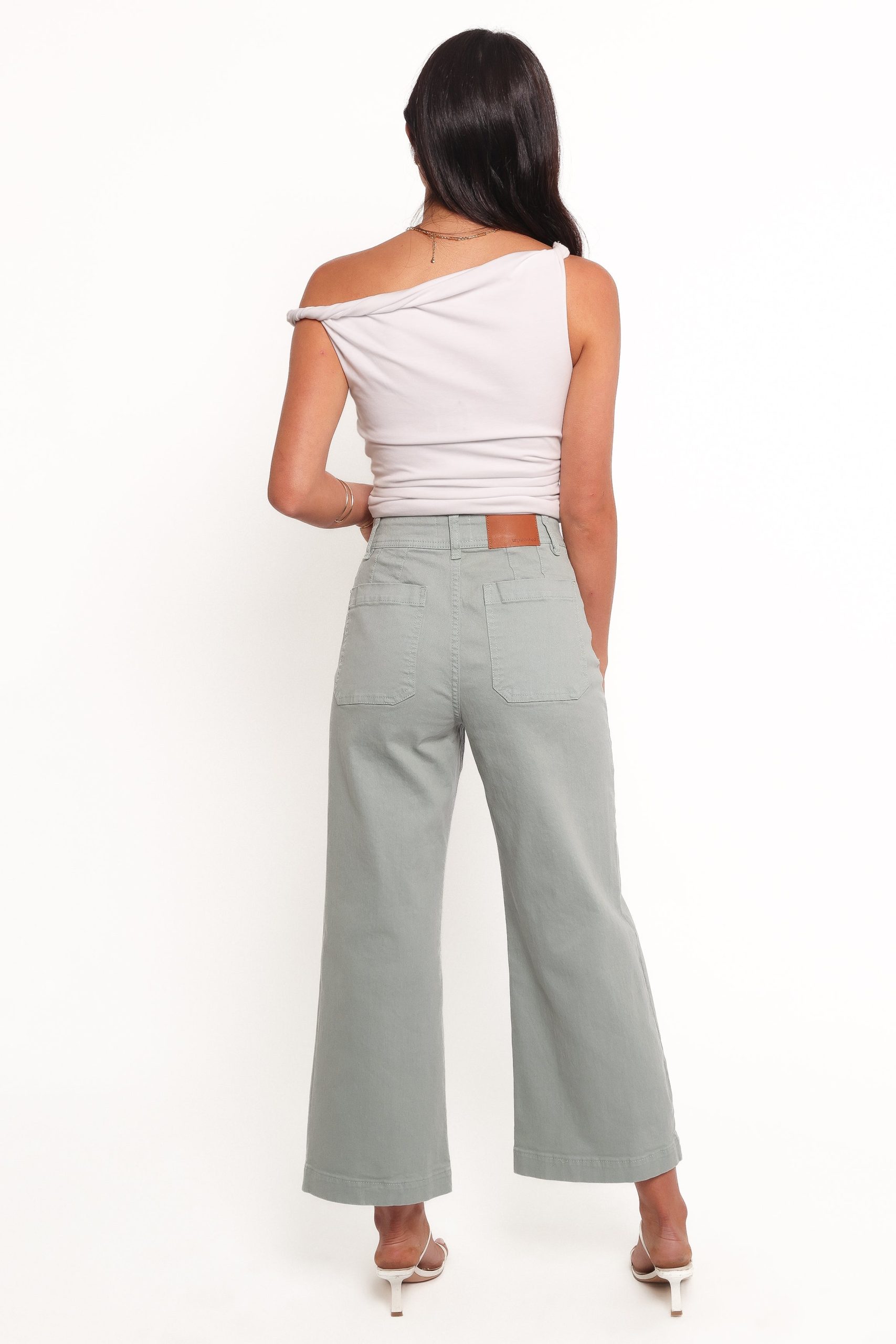 Gemma Cropped Wide Leg Jean - Zuma - Image 4