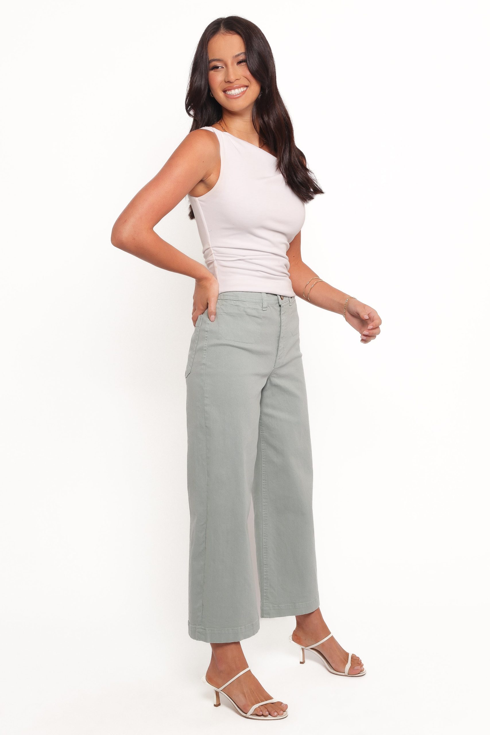 Gemma Cropped Wide Leg Jean - Zuma - Image 5