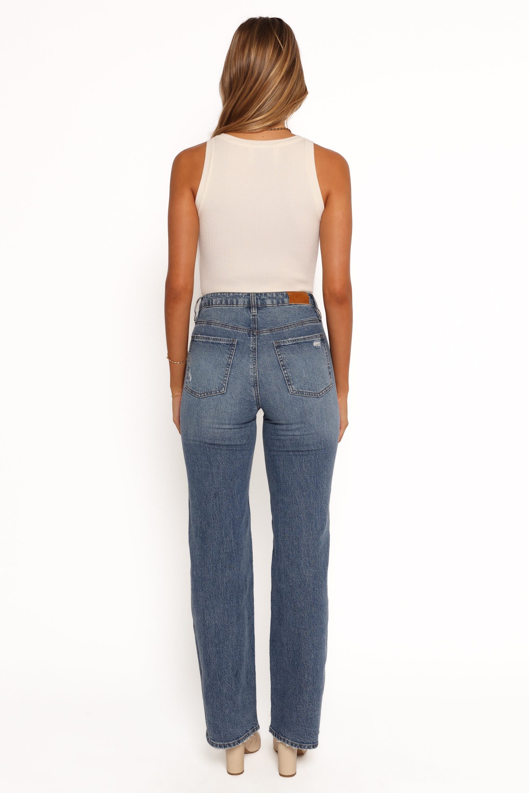 Jolene Wide Leg Jeans - Reflecting - Image 6