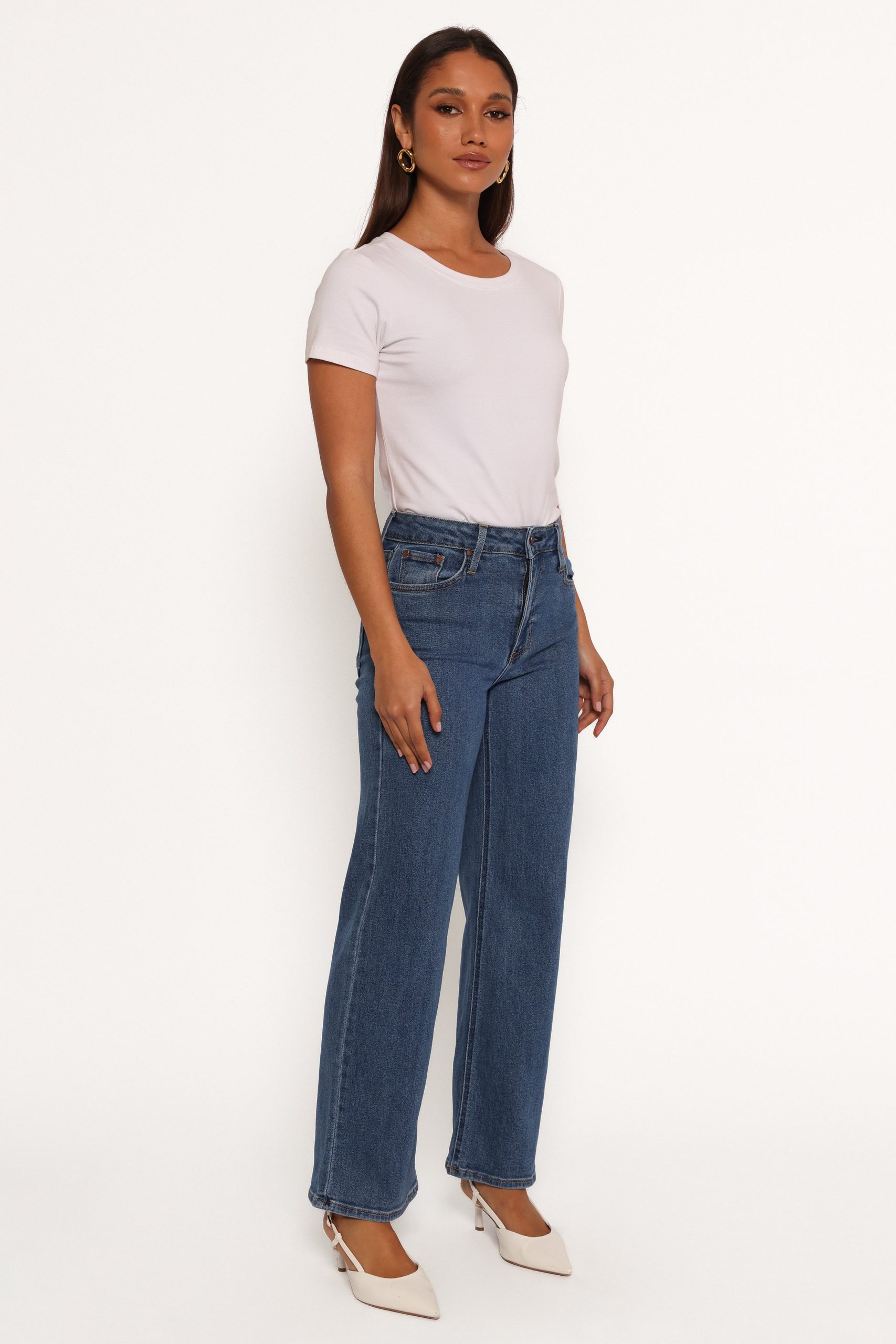 Just Black Uncut Straight Leg Jean - Dark Denim - Image 5