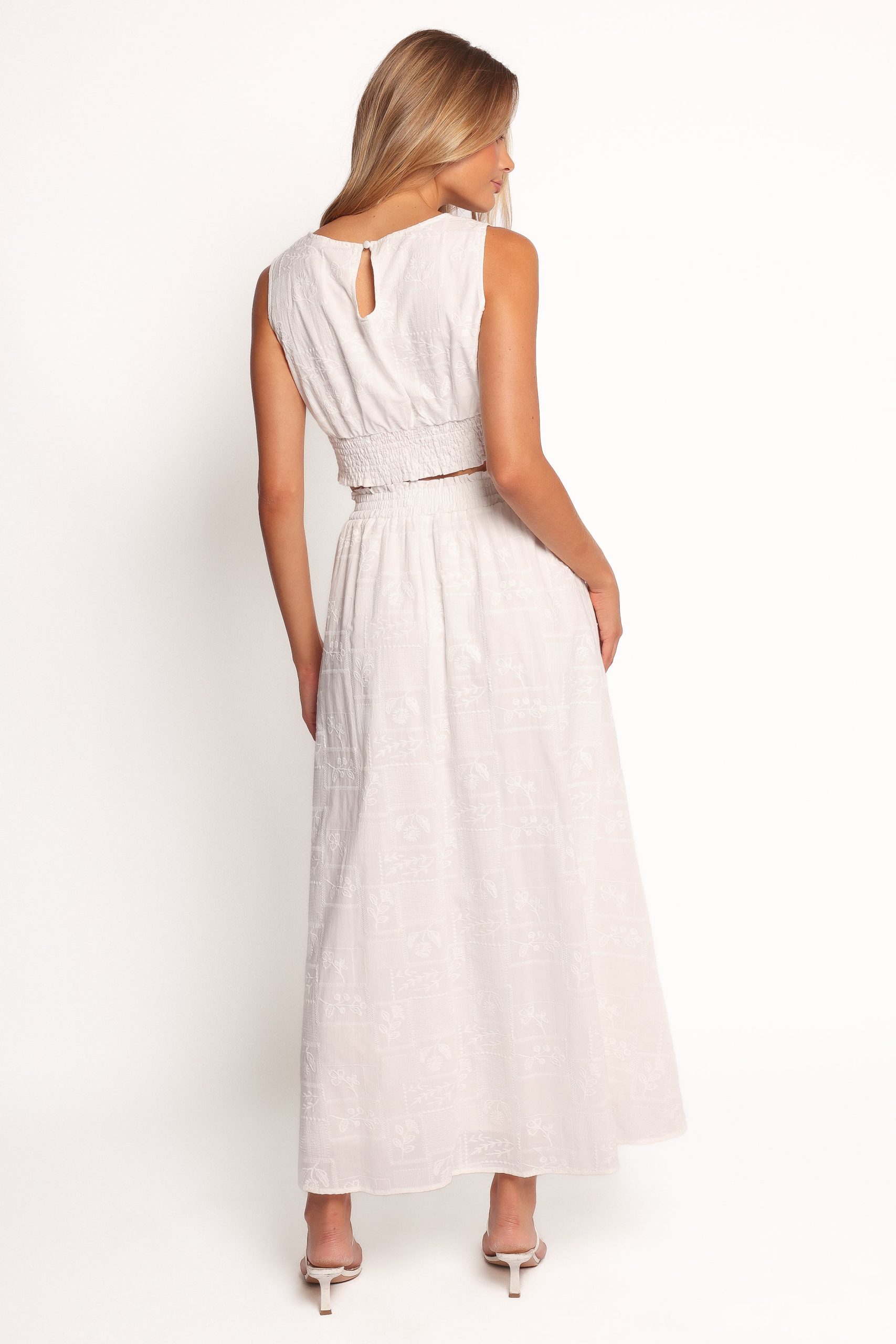 Kimora Maxi Skirt - White - Image 4
