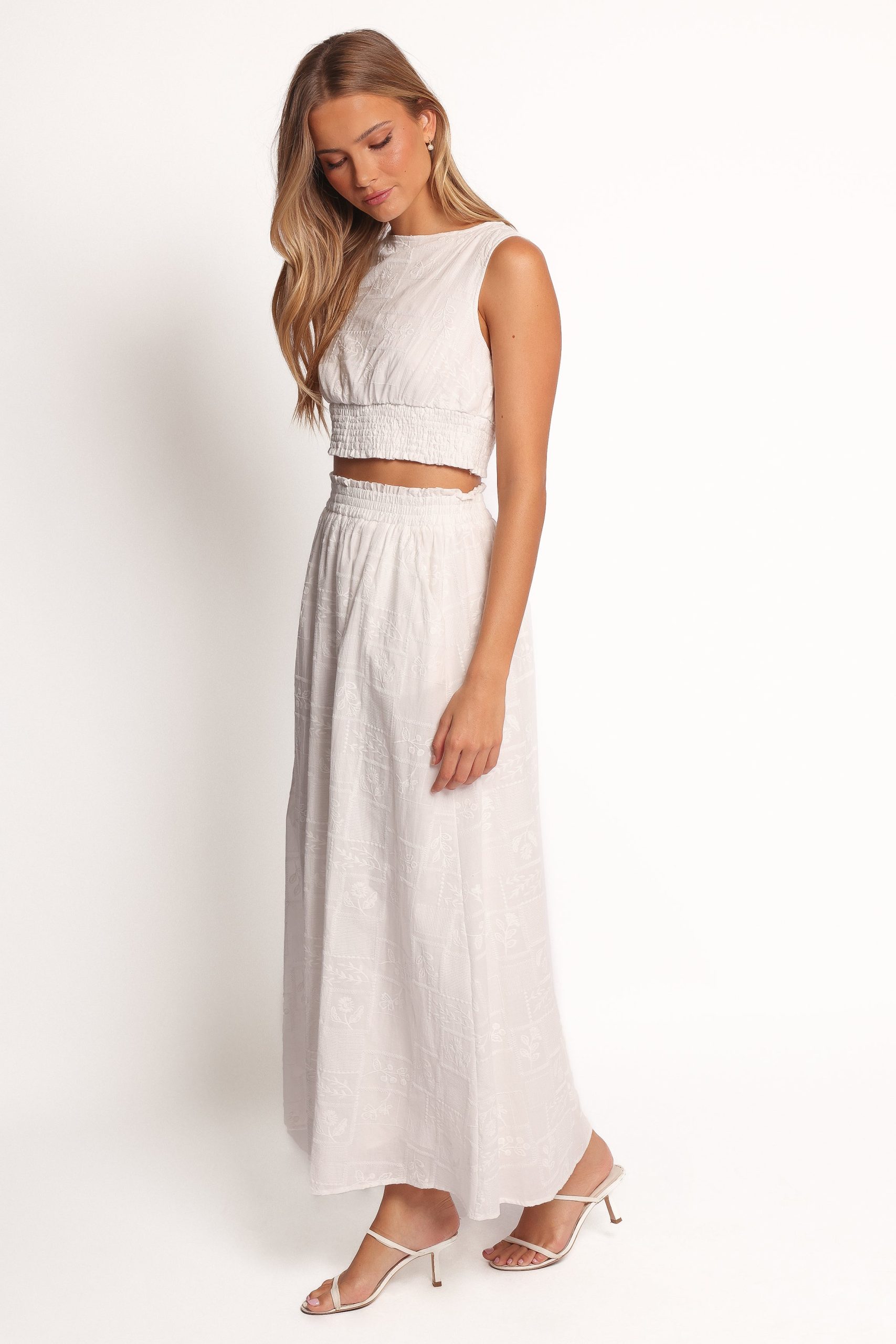 Kimora Maxi Skirt - White - Image 5