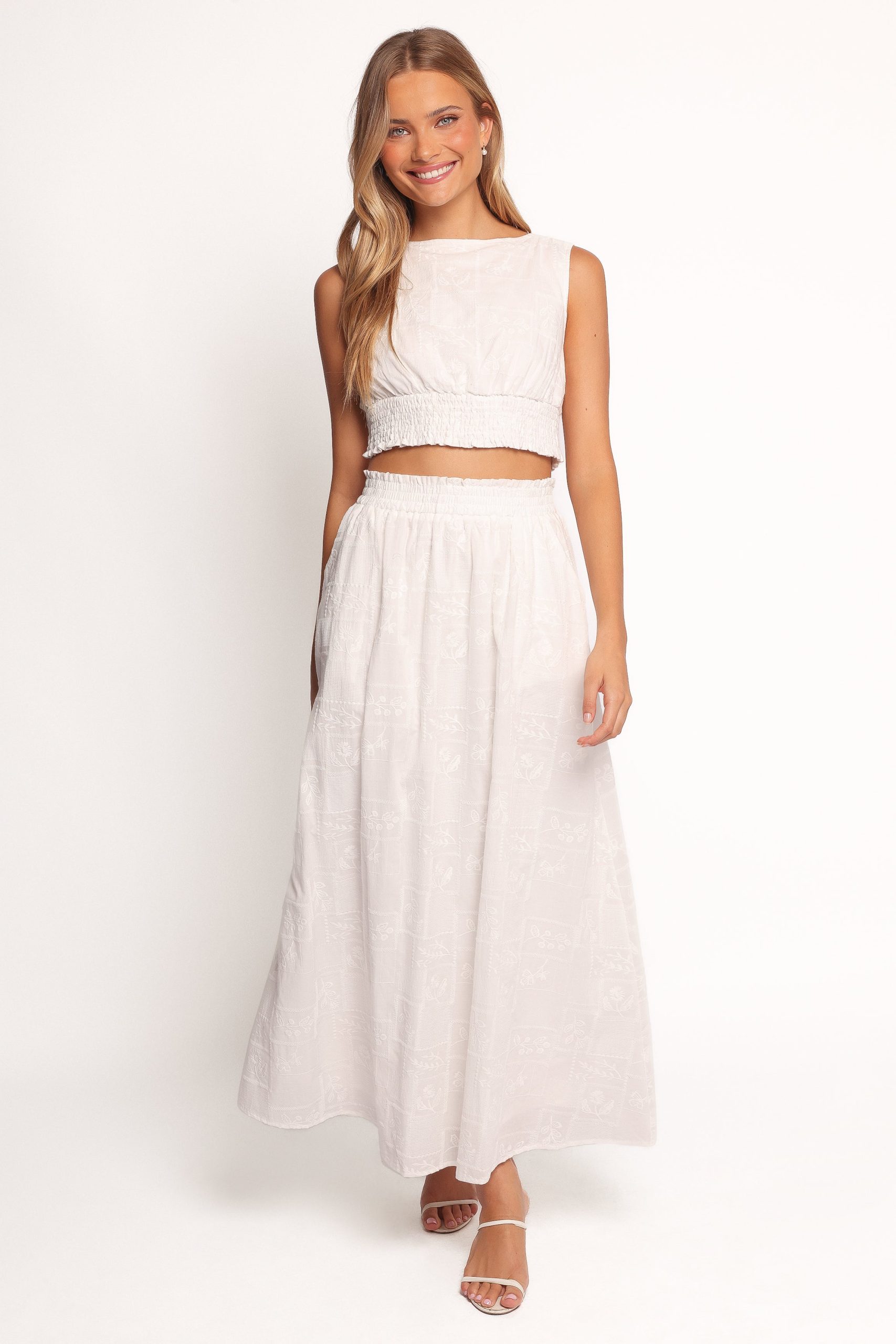 Kimora Maxi Skirt - White - Image 2