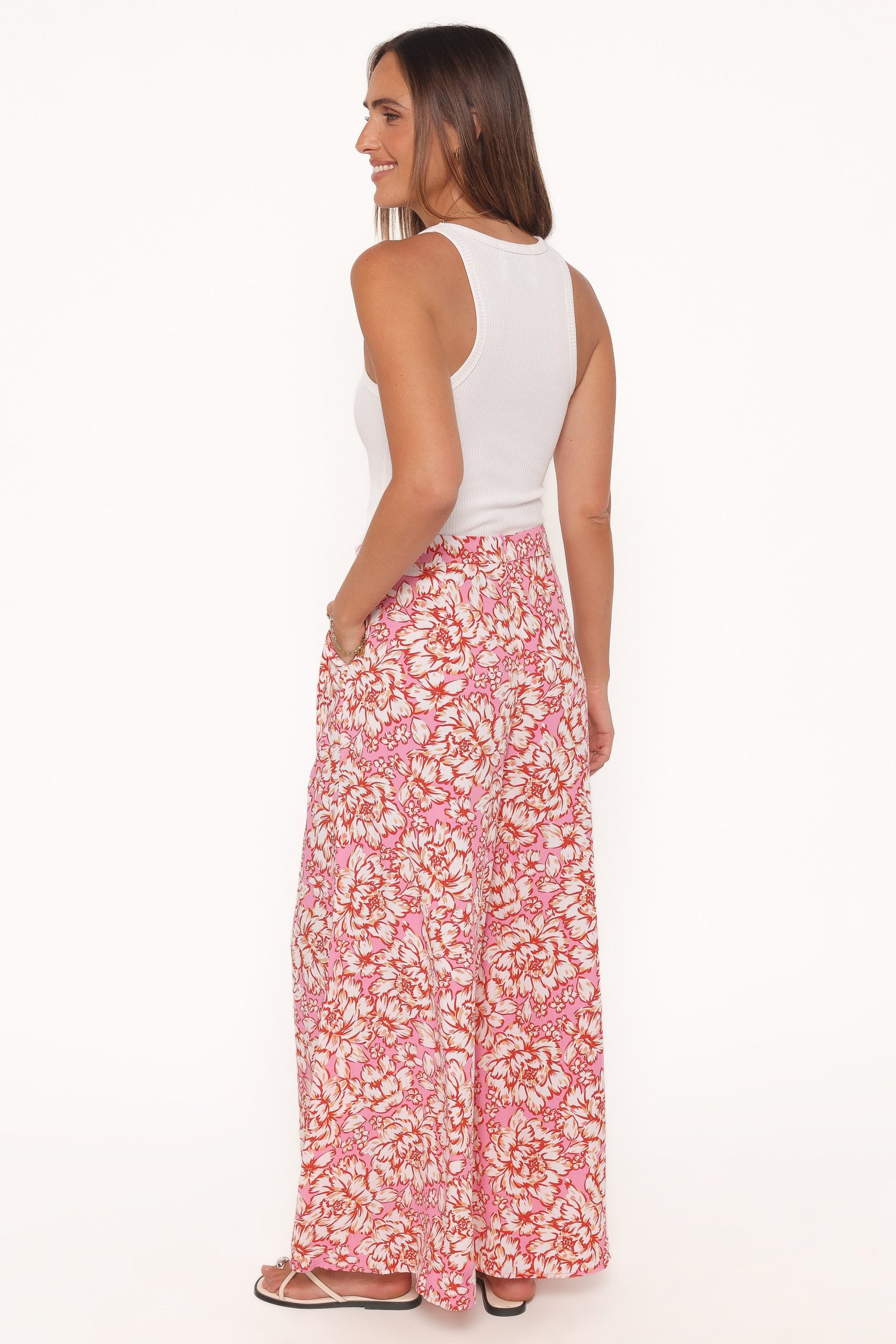 Lessie Pants - Pink Floral - Image 4