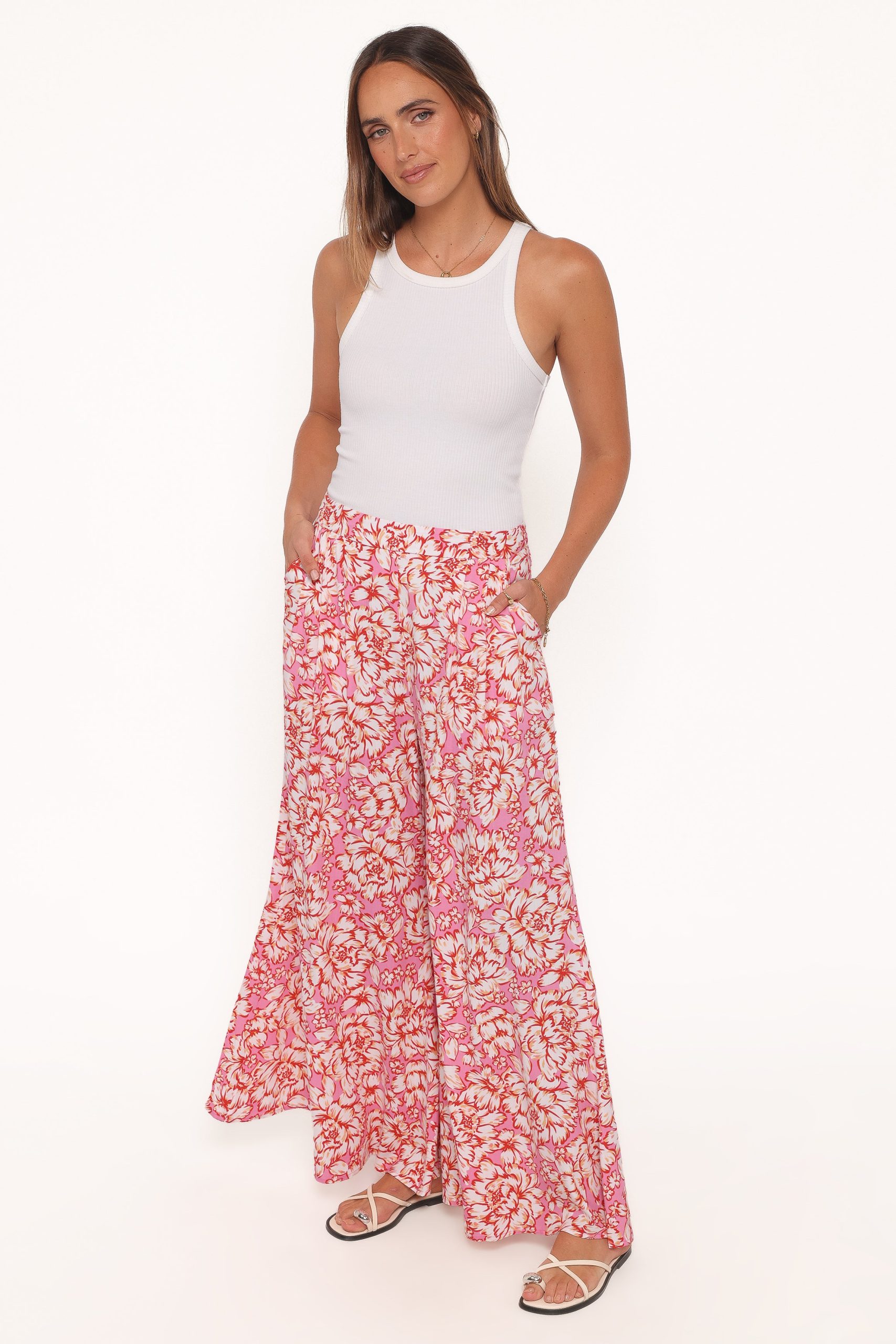Lessie Pants - Pink Floral - Image 3