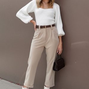 Lexie Pants - Beige