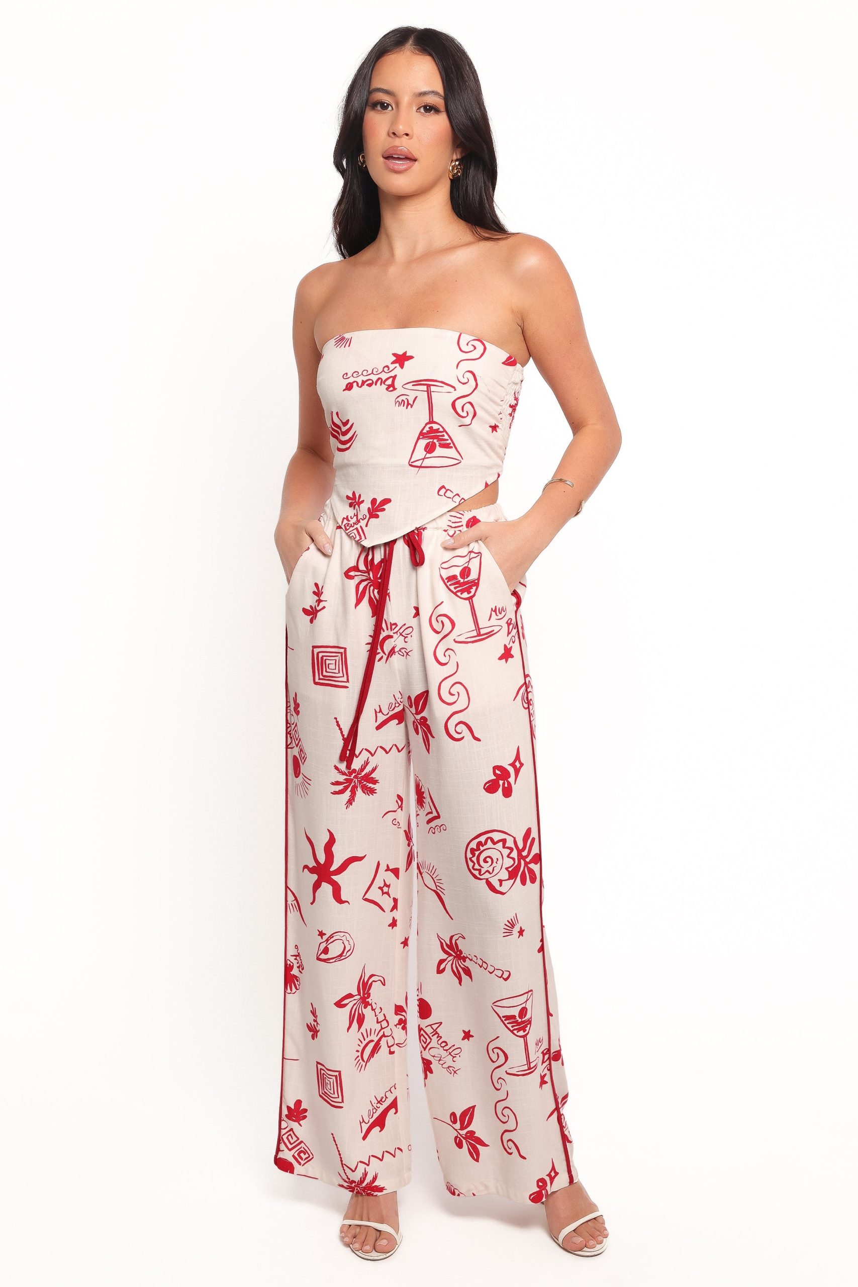 Malta Pant - Red - Image 3
