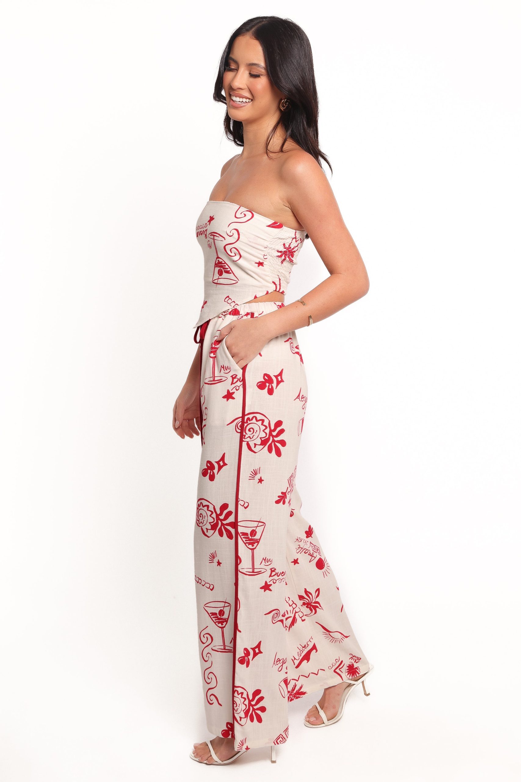 Malta Pant - Red - Image 4