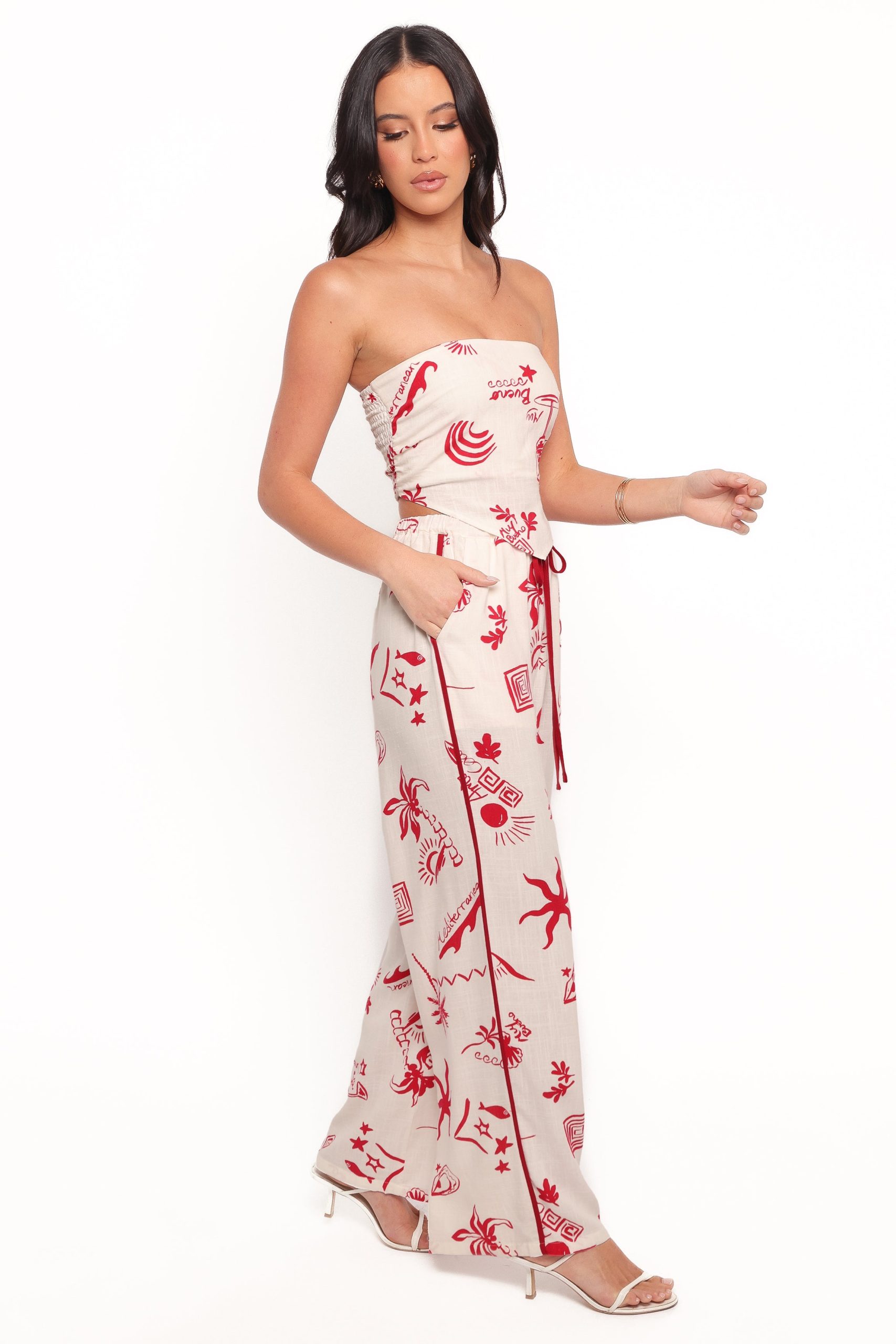Malta Pant - Red - Image 6