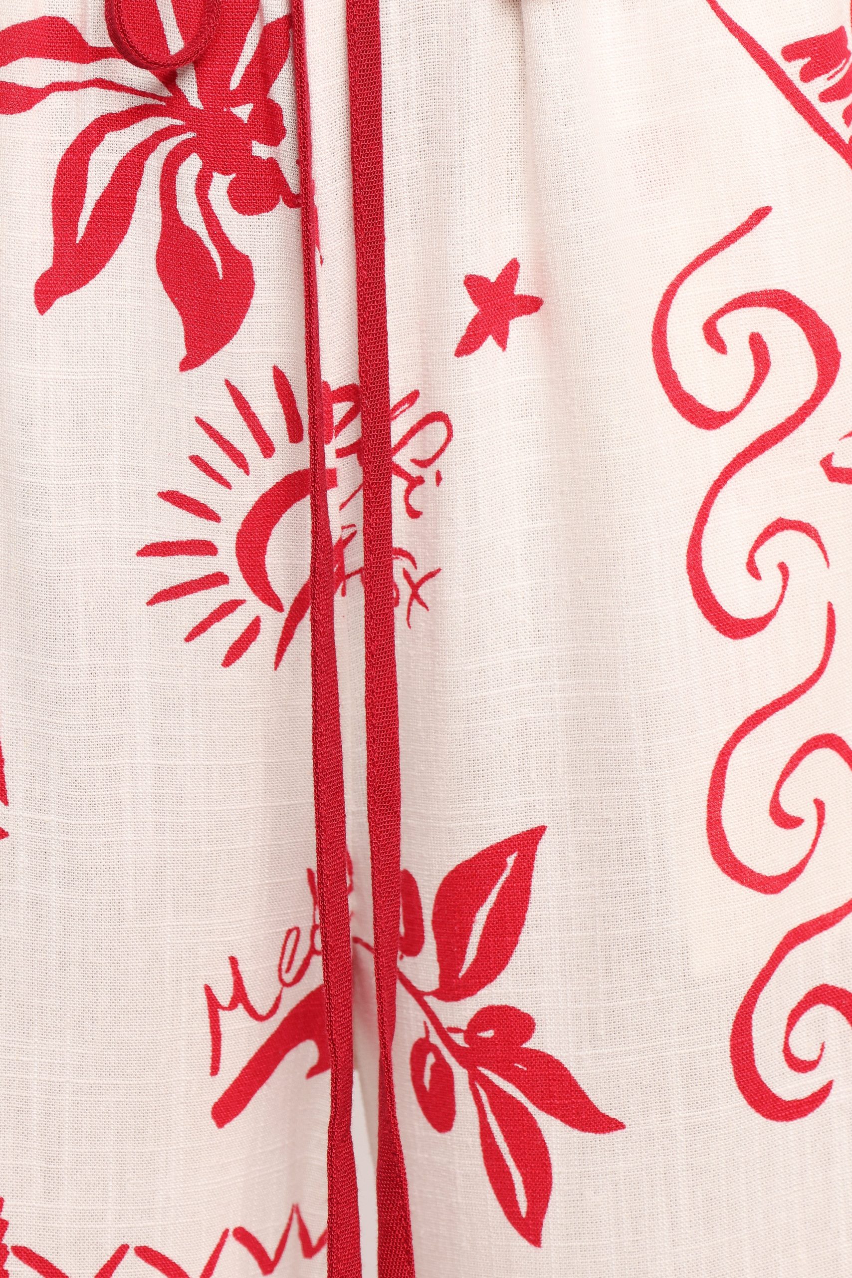 Malta Pant - Red - Image 8