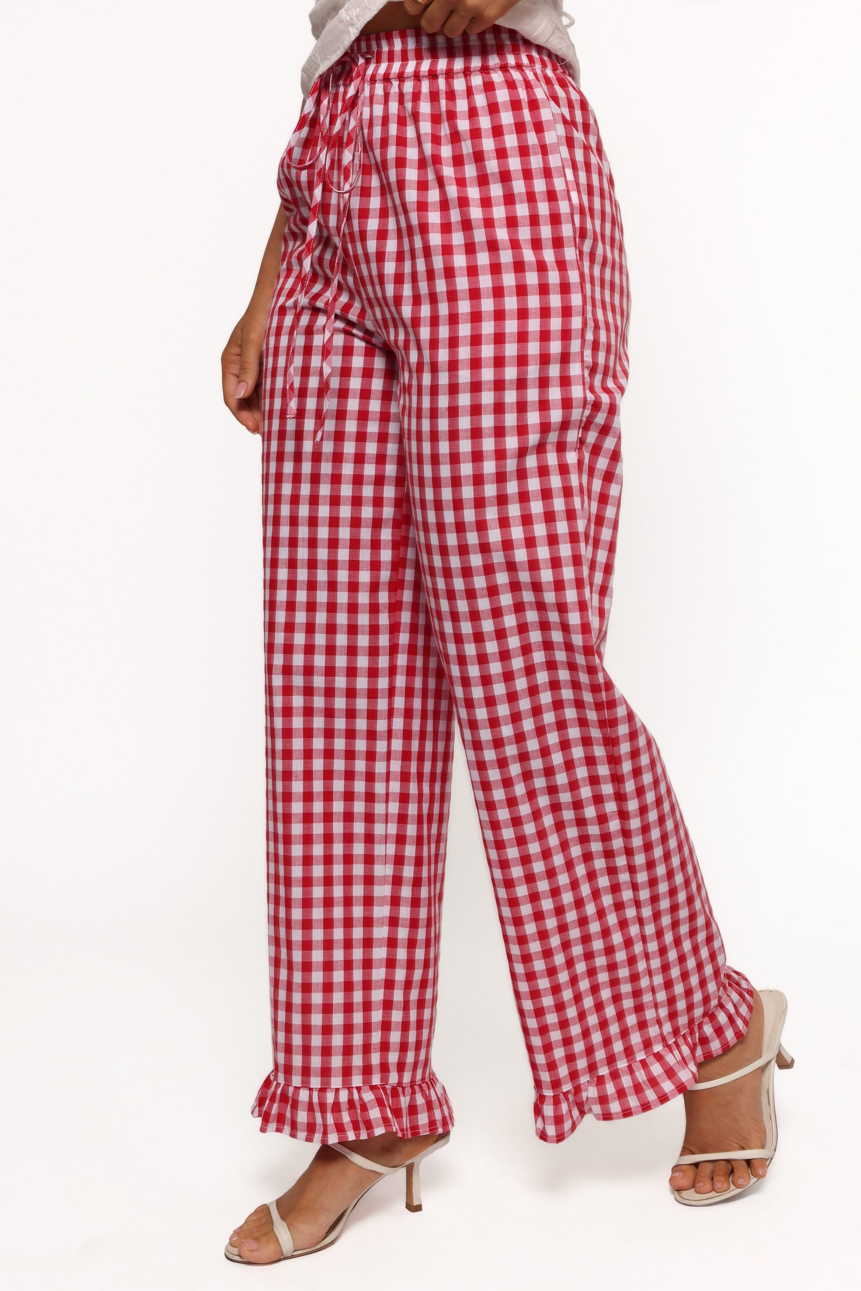 Marina Pant - Red Gingham - Image 4