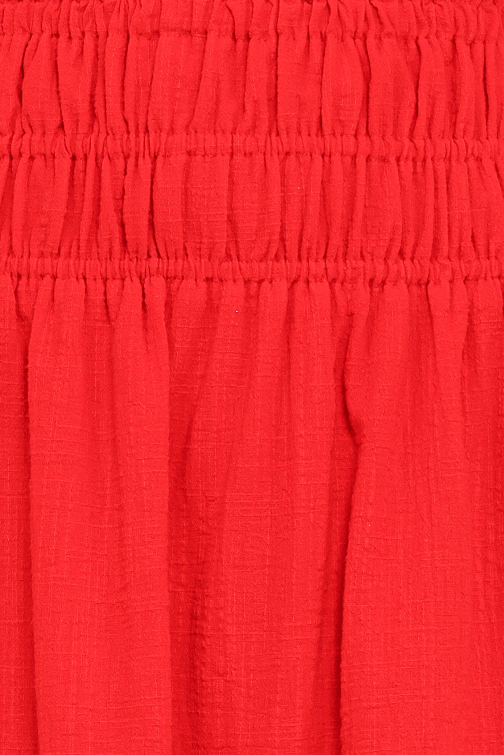 Mattea Maxi Skirt - Red - Image 6