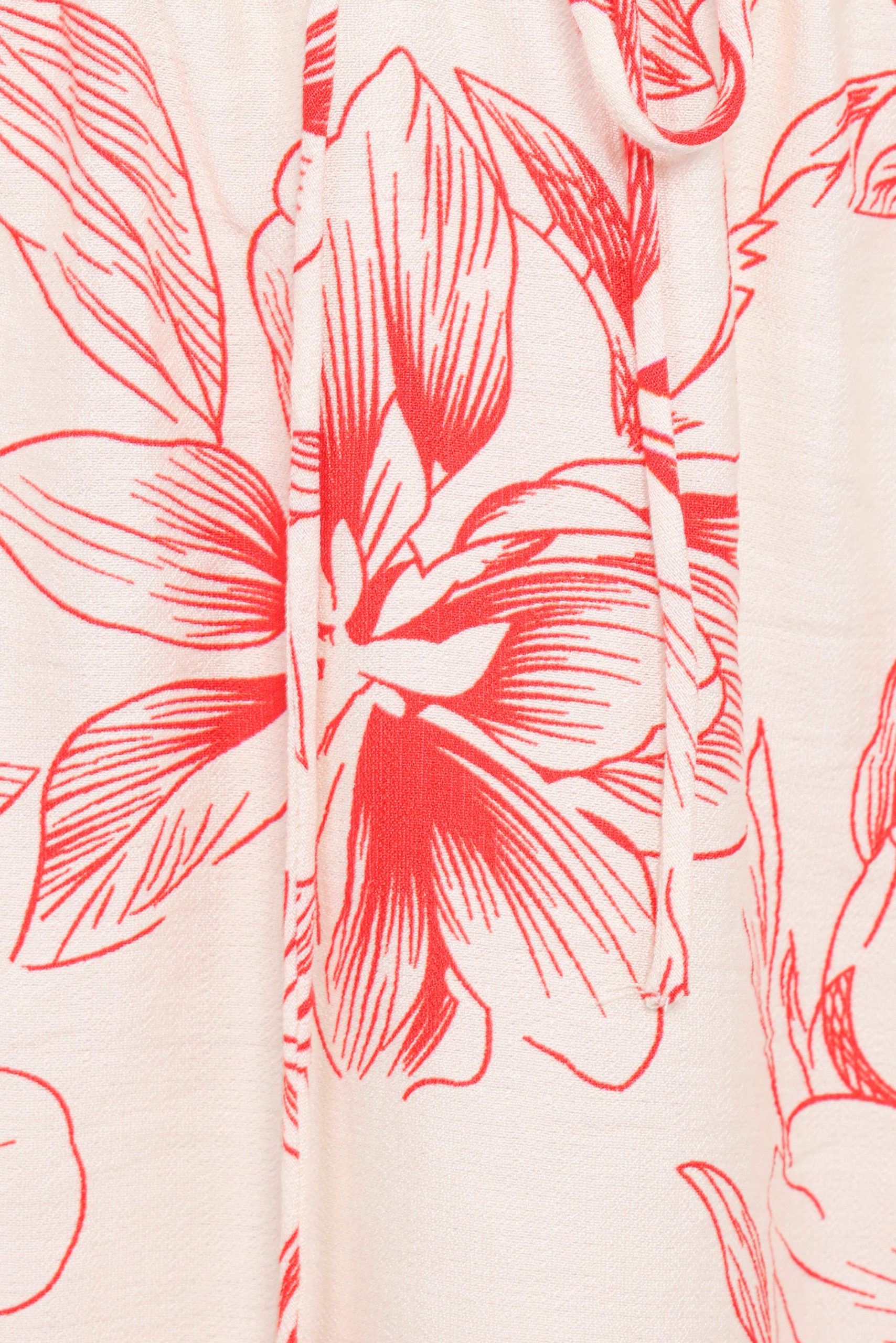 Maxima Mini Skirt - Red Floral - Image 7