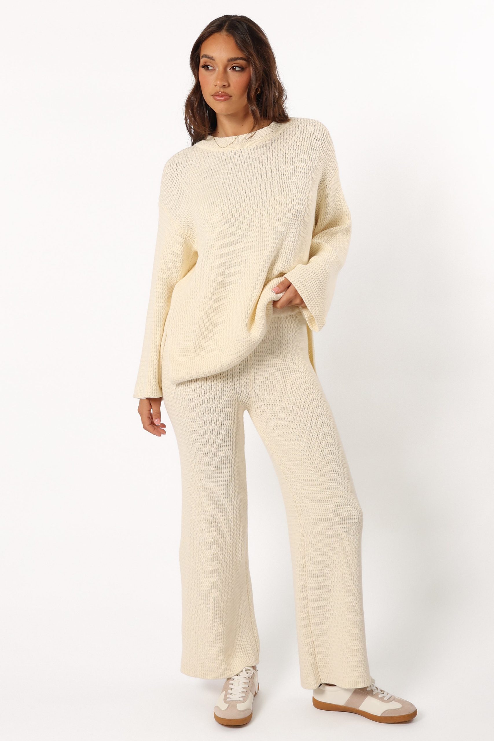 McKinley Knit Pant - Cream - Image 3