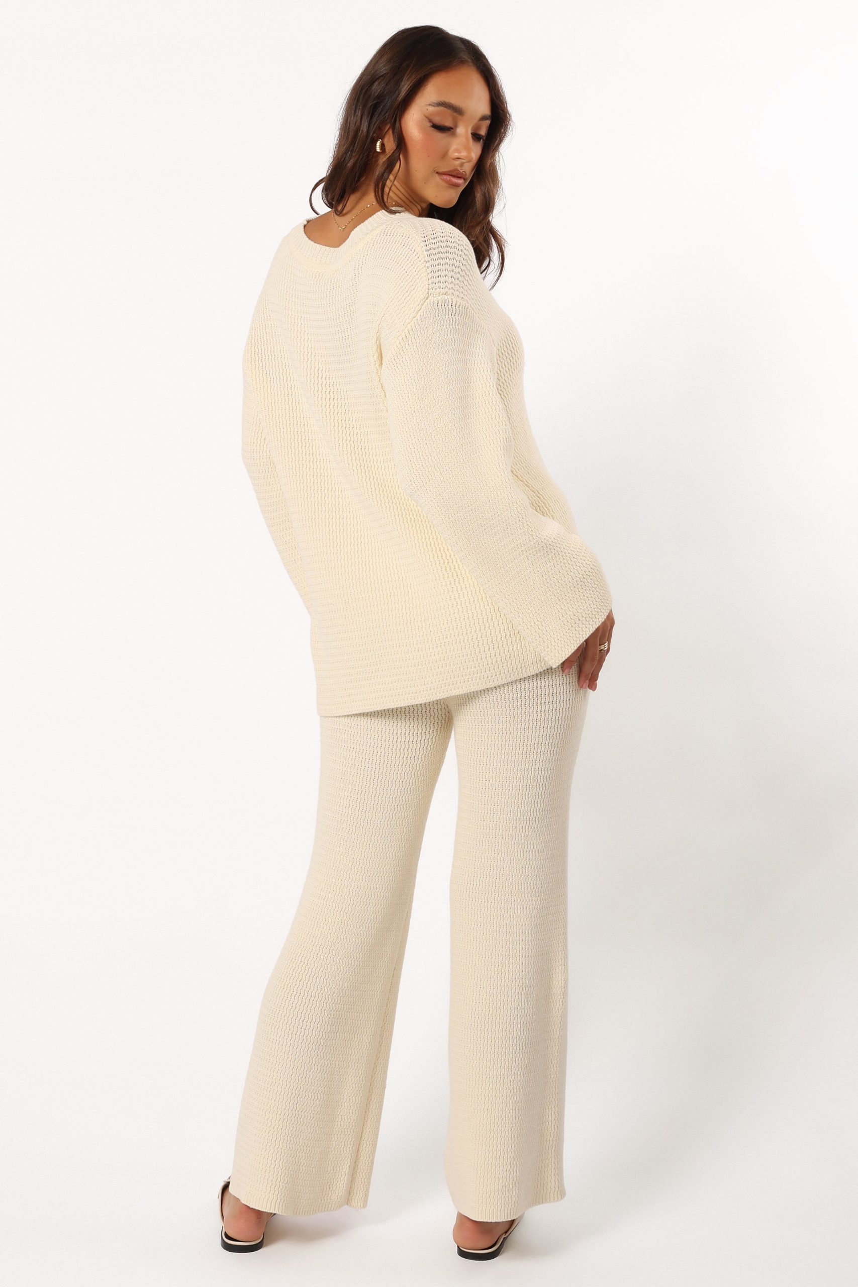 McKinley Knit Pant - Cream - Image 7