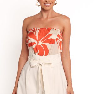 Mimi Tie Waist Shorts - Ivory