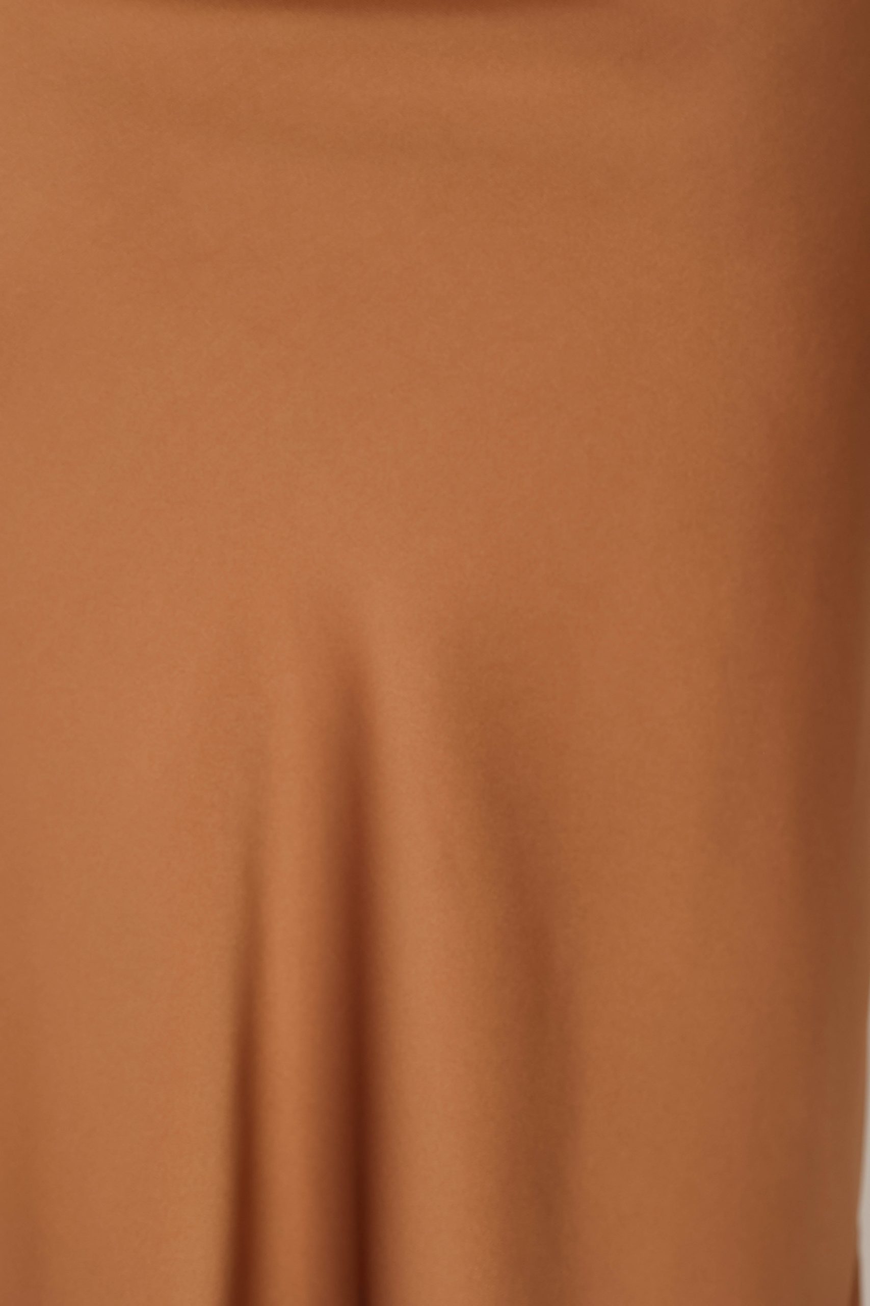 Nellie Satin Midi Skirt - Bronze - Image 10