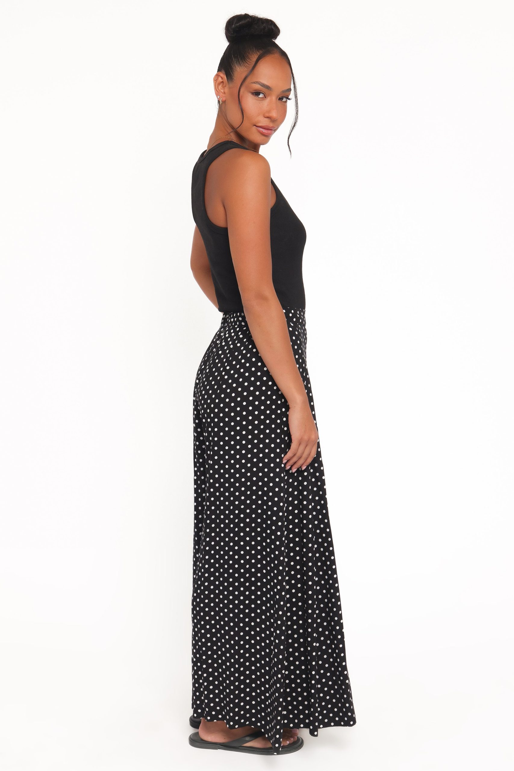 Neveah Pant - Black Polka Dot - Image 4