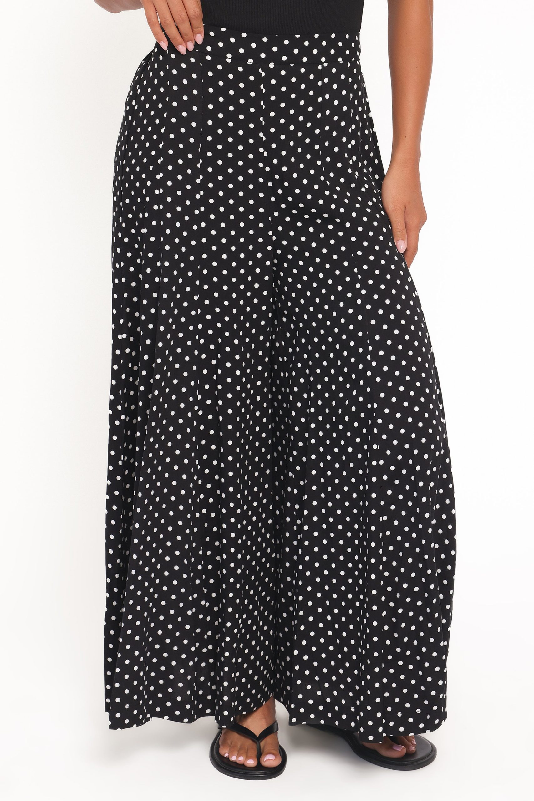 Neveah Pant - Black Polka Dot - Image 3