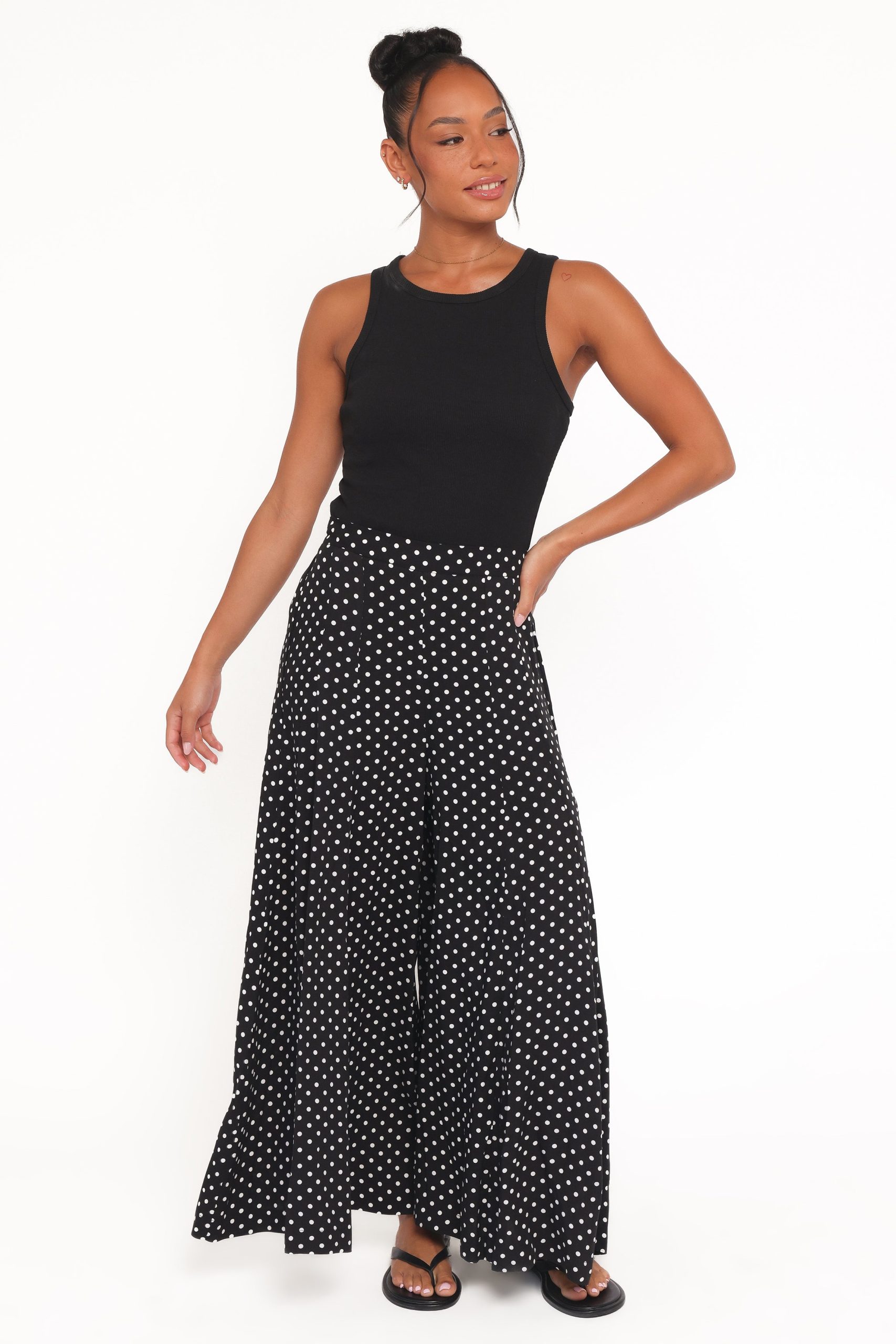 Neveah Pant - Black Polka Dot - Image 6