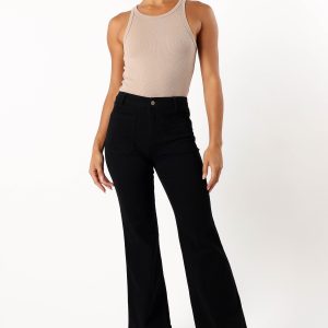 Nico Wide Leg Jean - Black