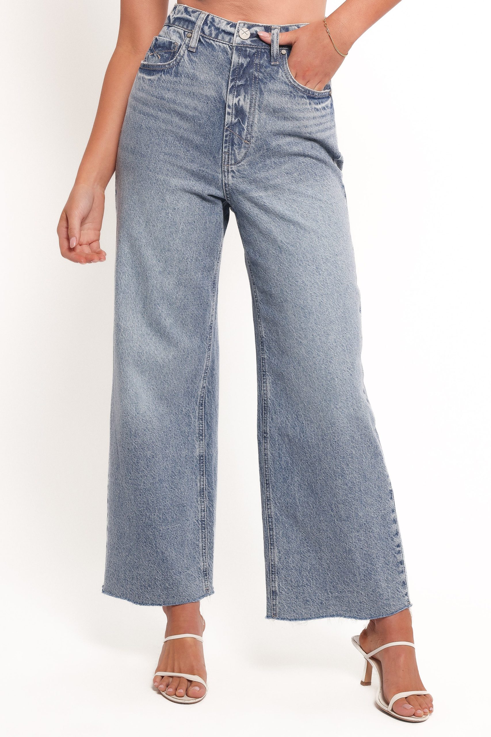 Noemi High Rise Crop Leg Jeans - Imprint - Image 2