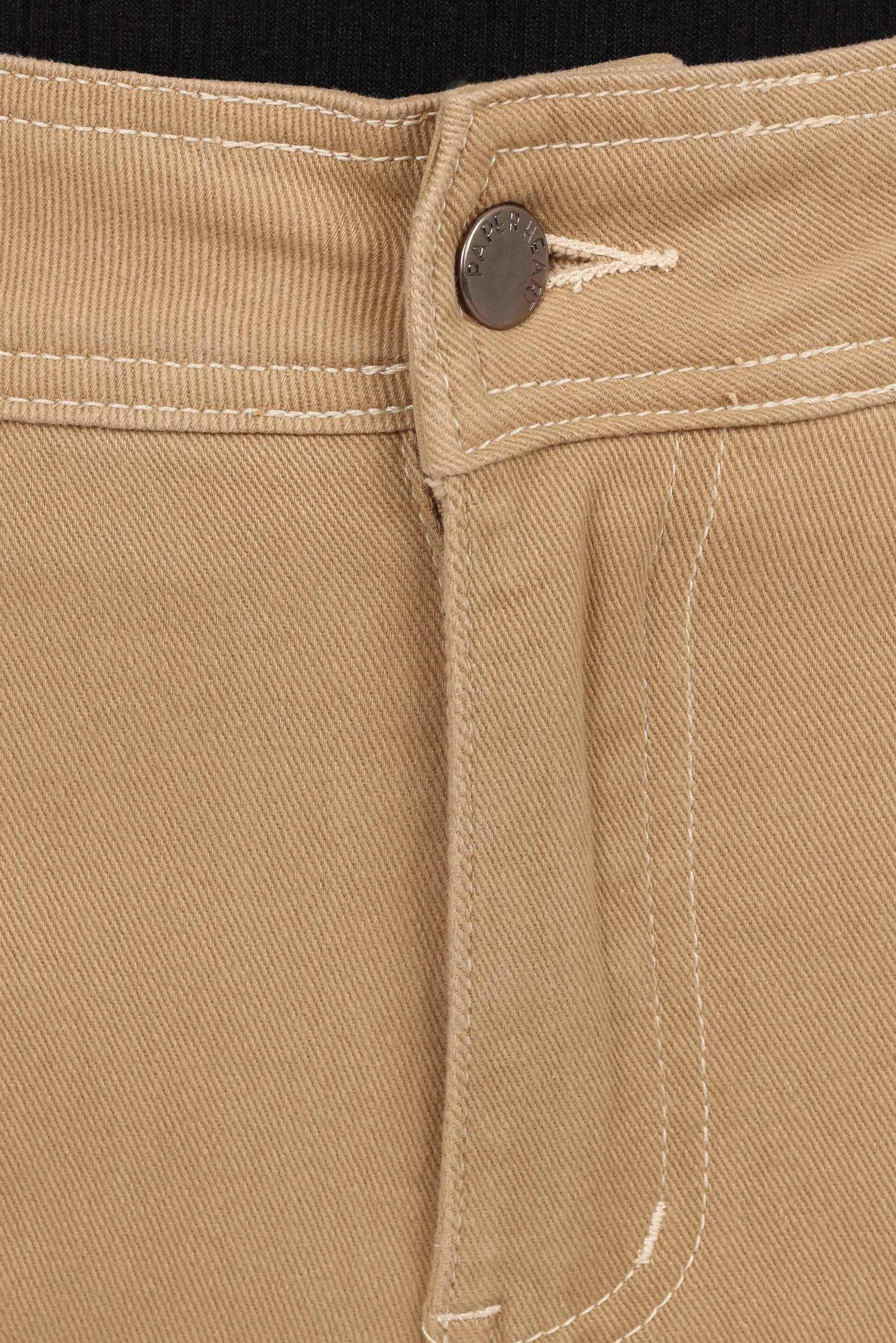 Parson Wide Leg Pant - Taupe - Image 6