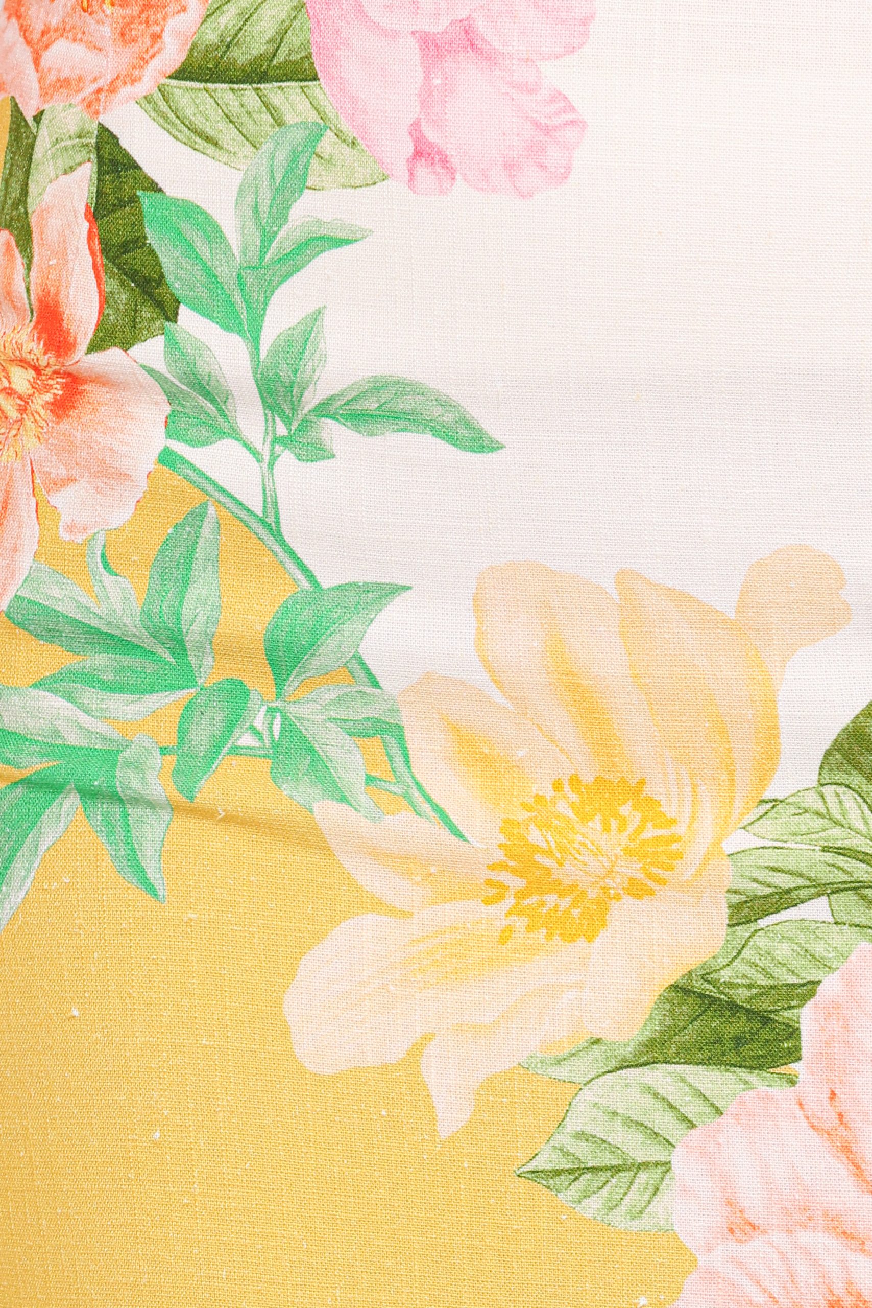 Peta Maxi Skirt - Yellow Poppy - Image 6