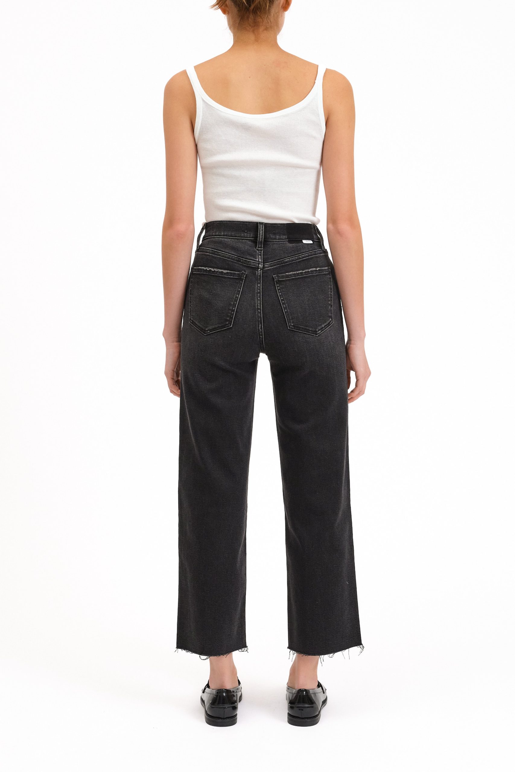 Pleaser Wide Leg Crop Jean - Twilight - Image 2