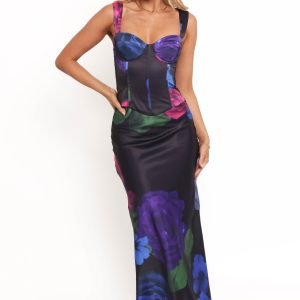 Rosalia Maxi Skirt - Pink Multi