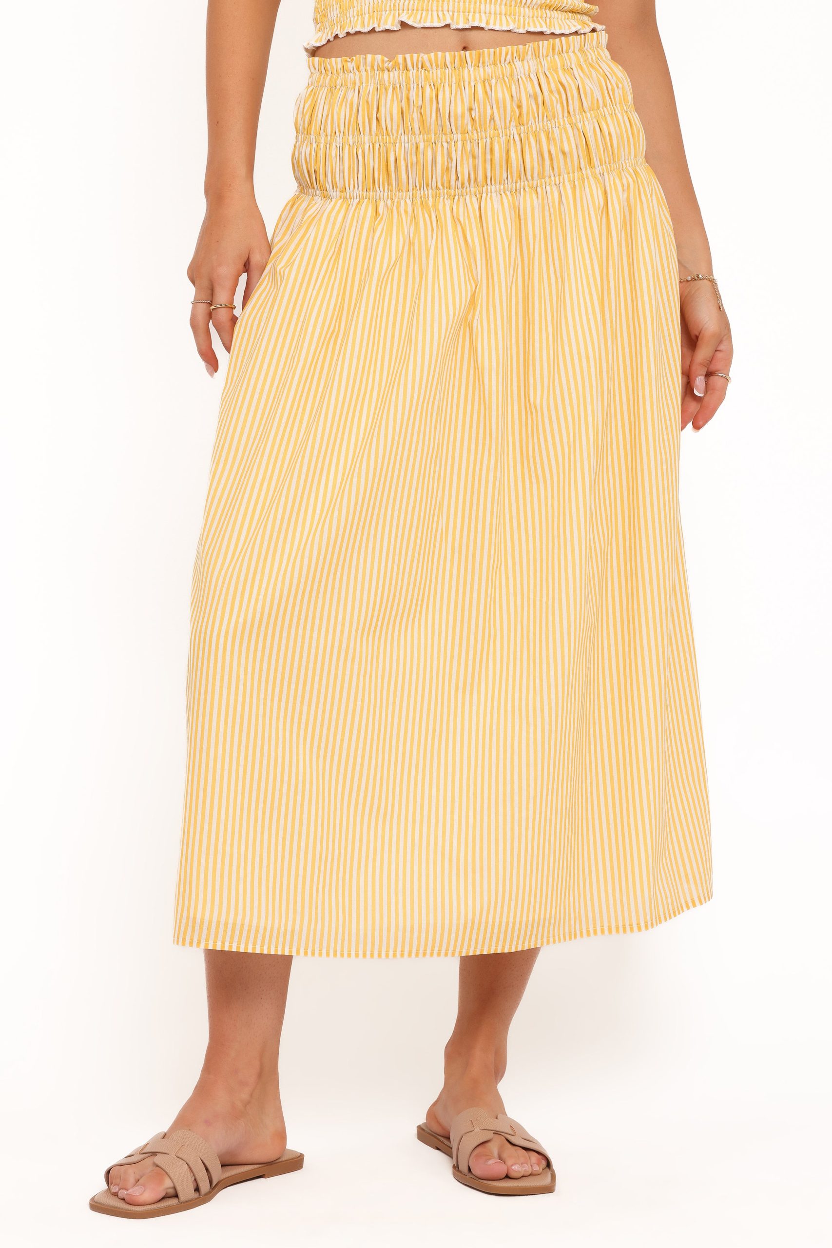 Salome Maxi Skirt - Mango Stripe - Image 3