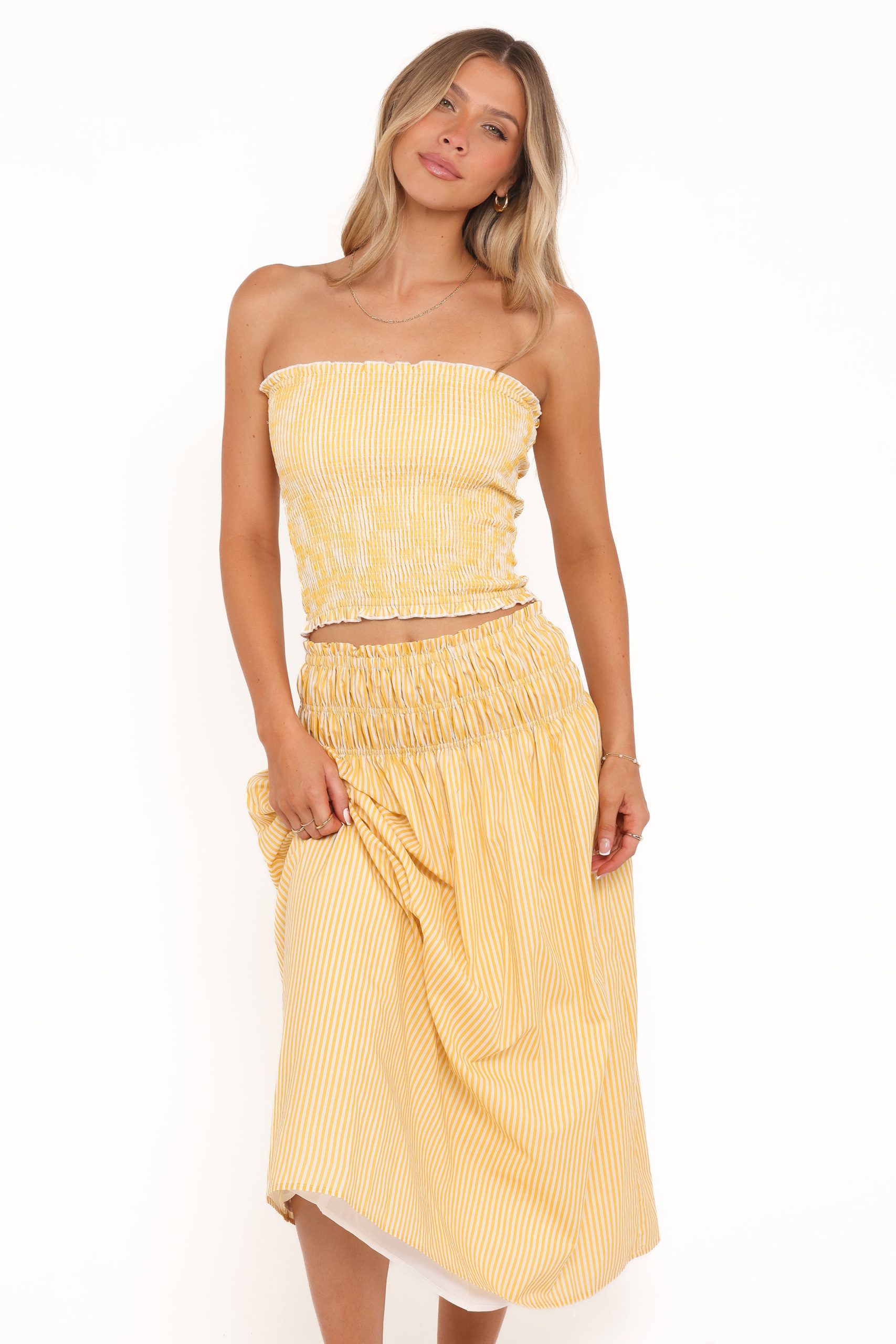 Salome Maxi Skirt - Mango Stripe - Image 2