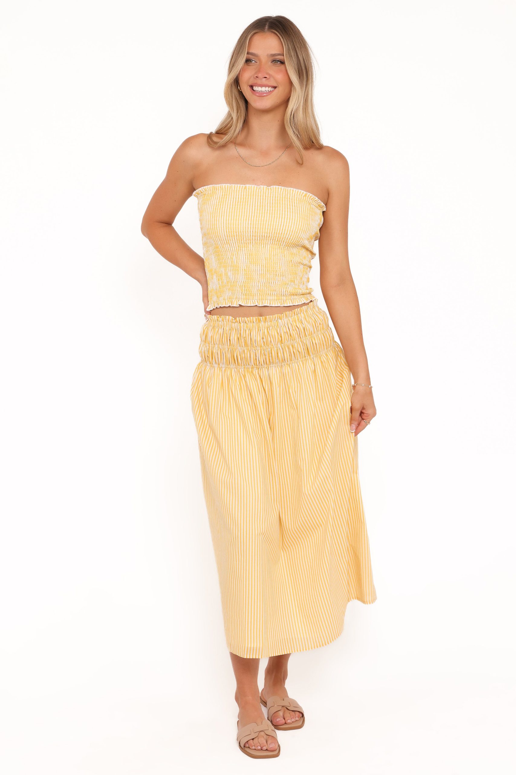 Salome Maxi Skirt - Mango Stripe - Image 6