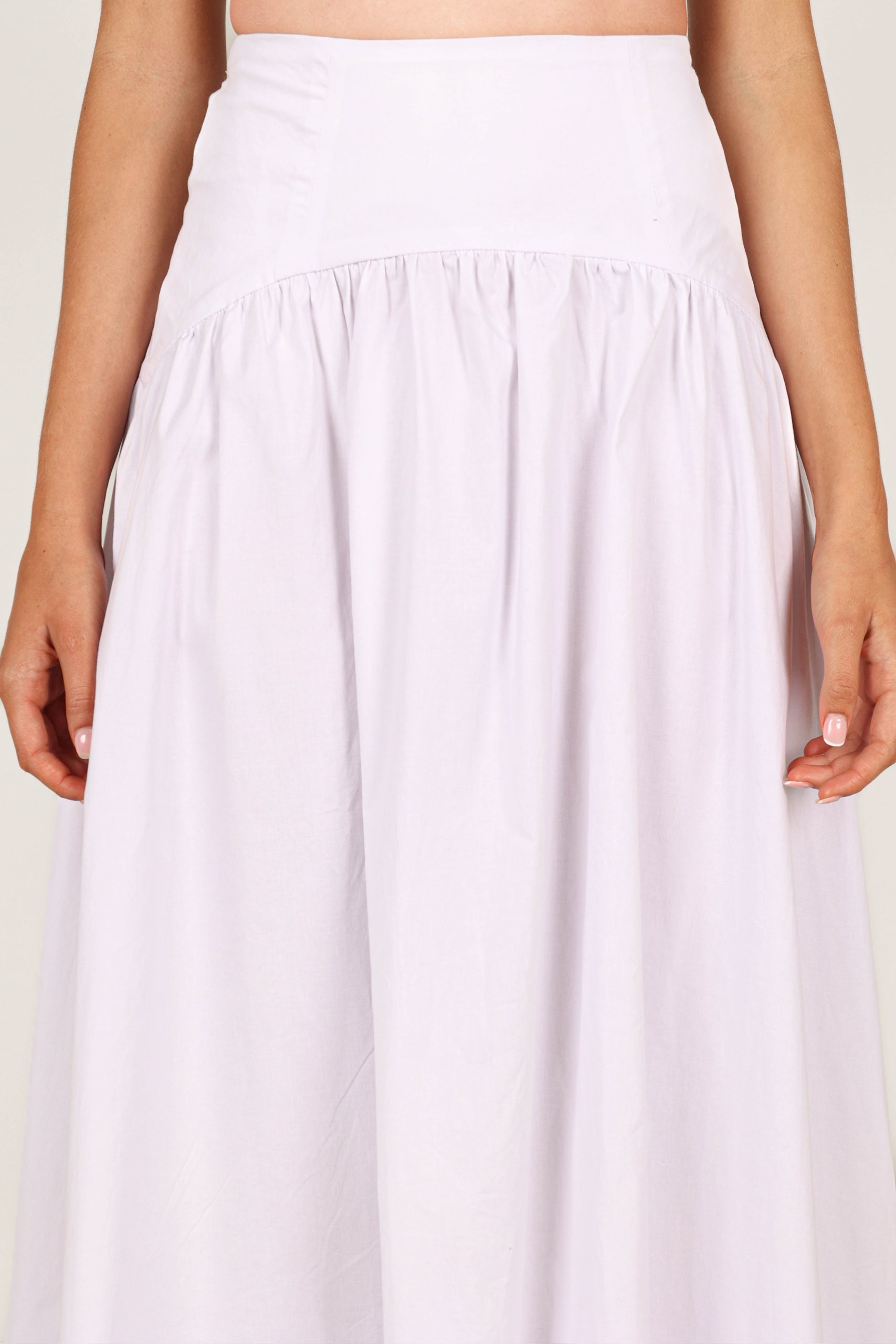 Savannah Maxi Skirt - White - Image 3