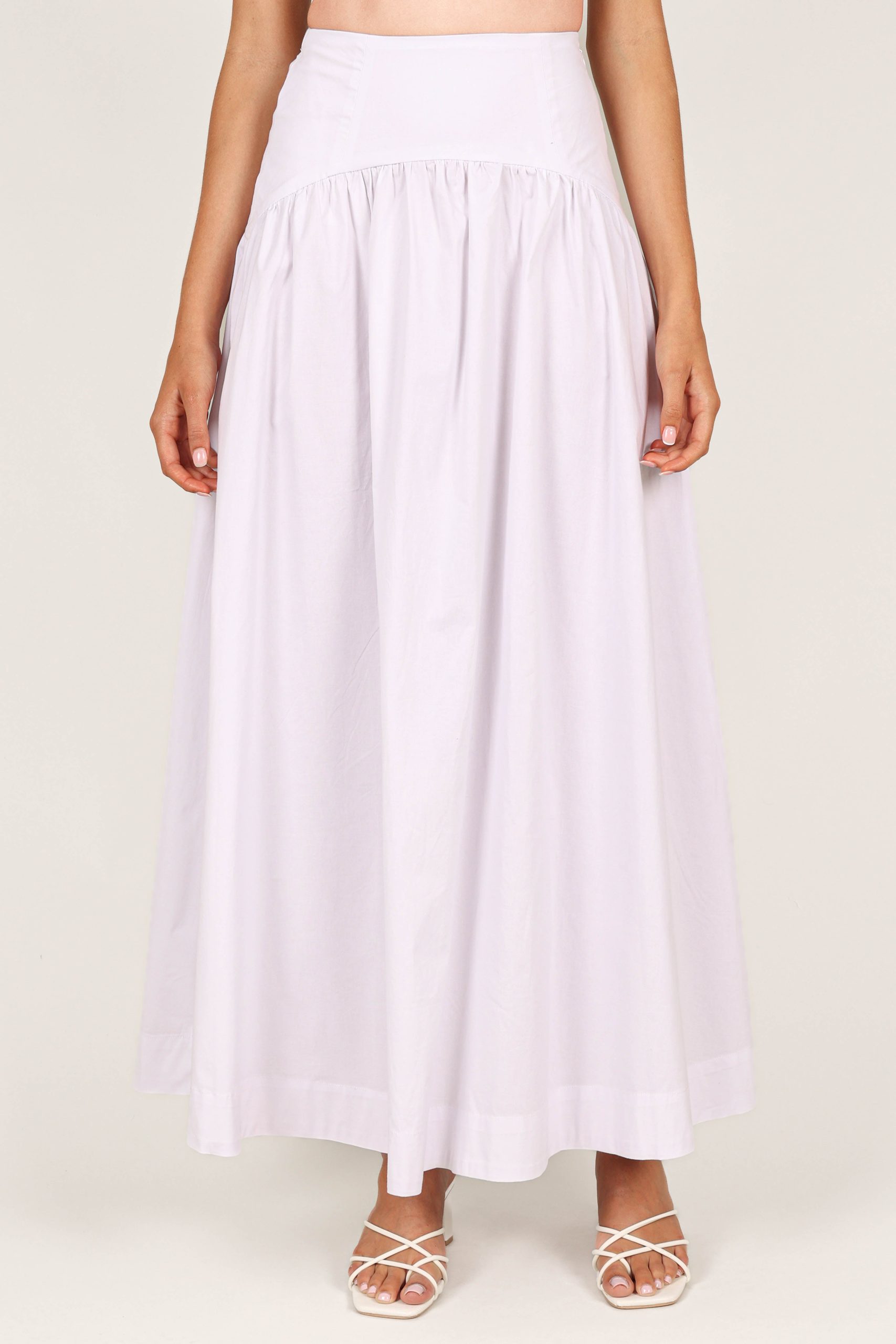 Savannah Maxi Skirt - White - Image 7
