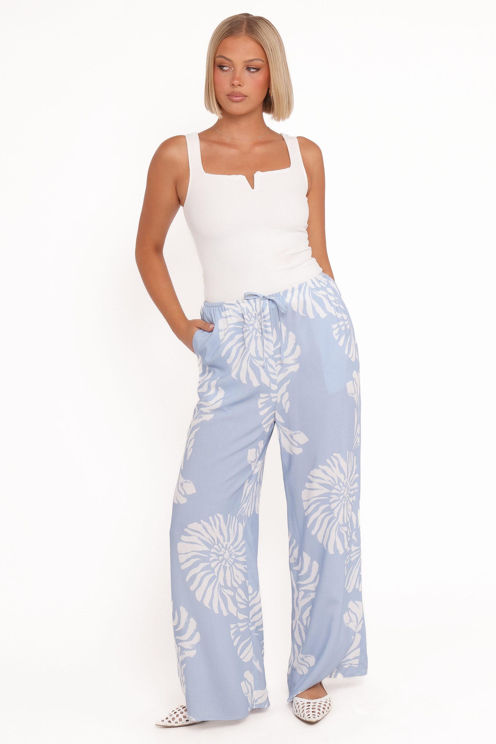 Sui Pants - Shell Print - Image 2