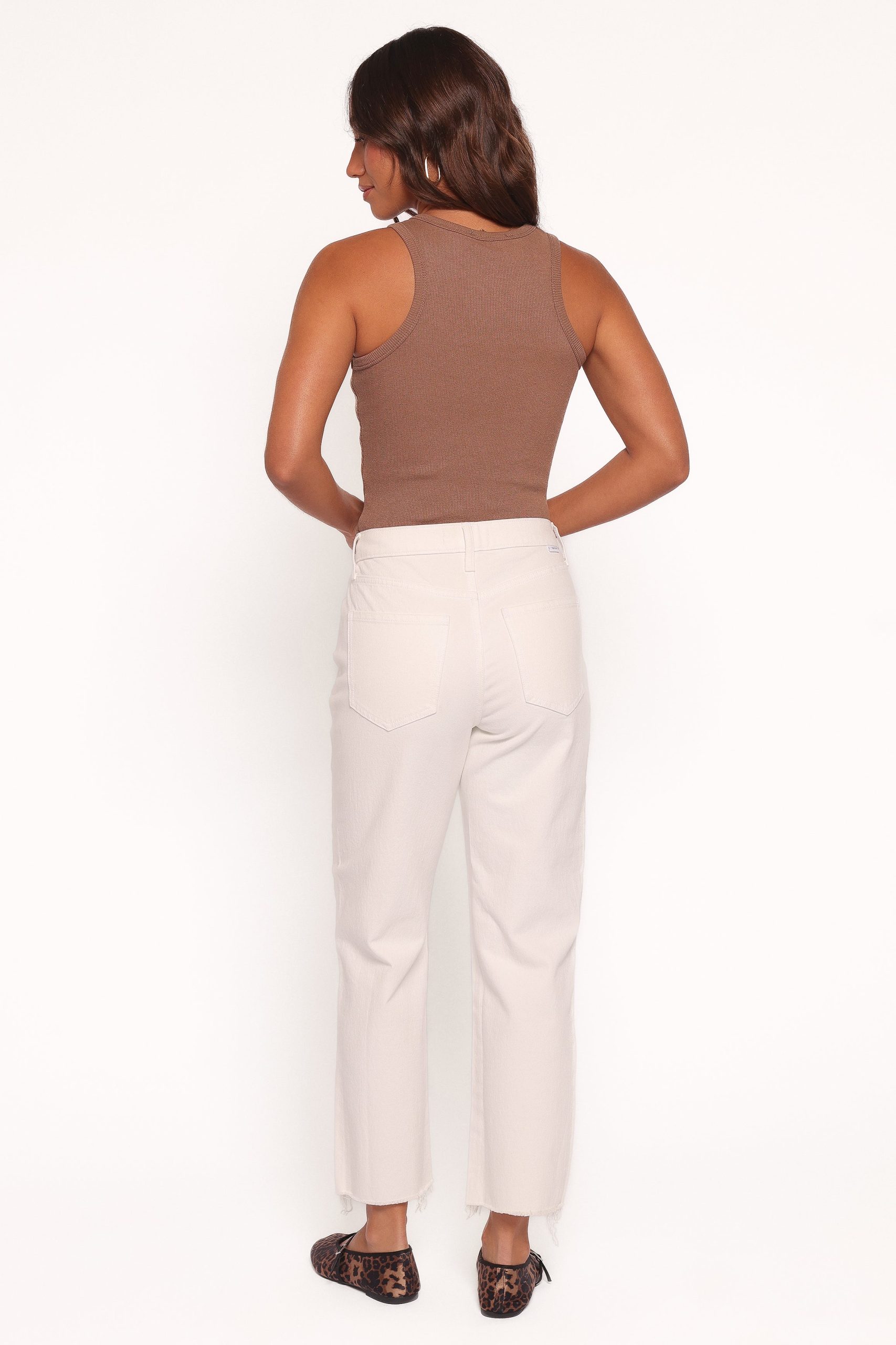 Sundaze Straight Leg Jean - Swan - Image 4