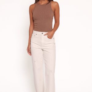 Sundaze Straight Leg Jean - Swan