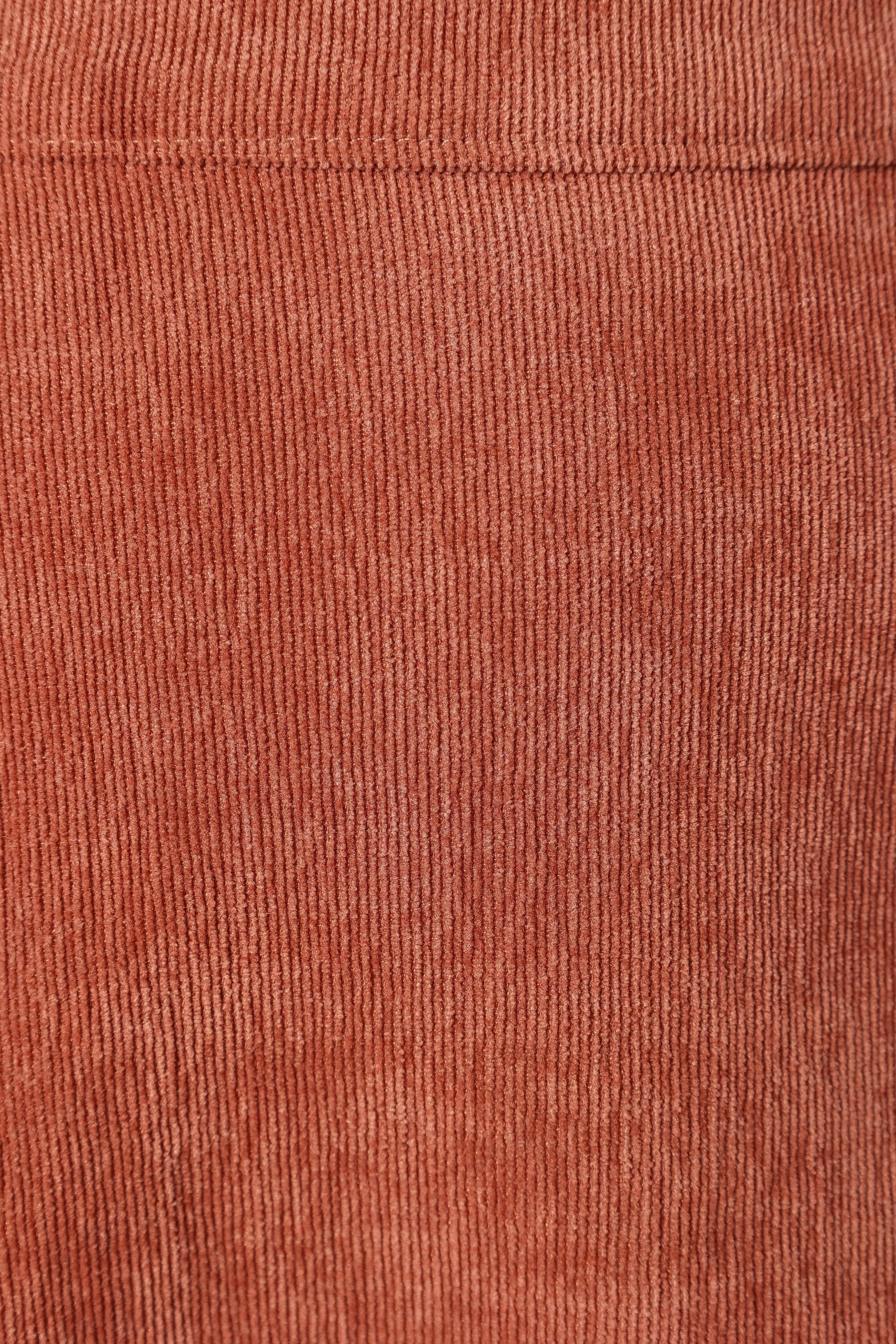 Tammy Cord Skirt - Brick - Image 6