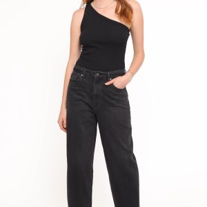 Taylor Barrel Leg Jean - Trip