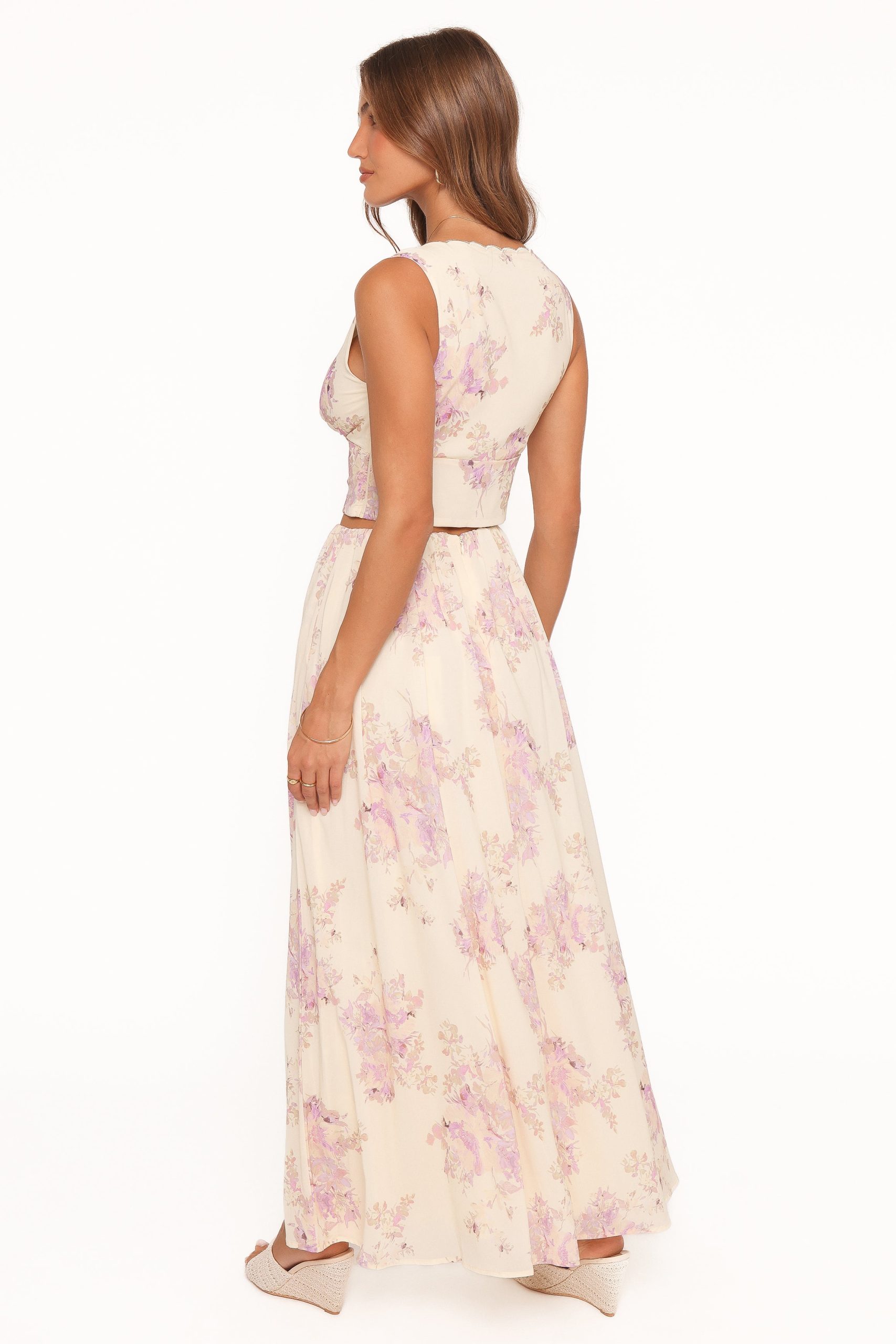 Tinsley Maxi Skirt - Lavender Floral - Image 5