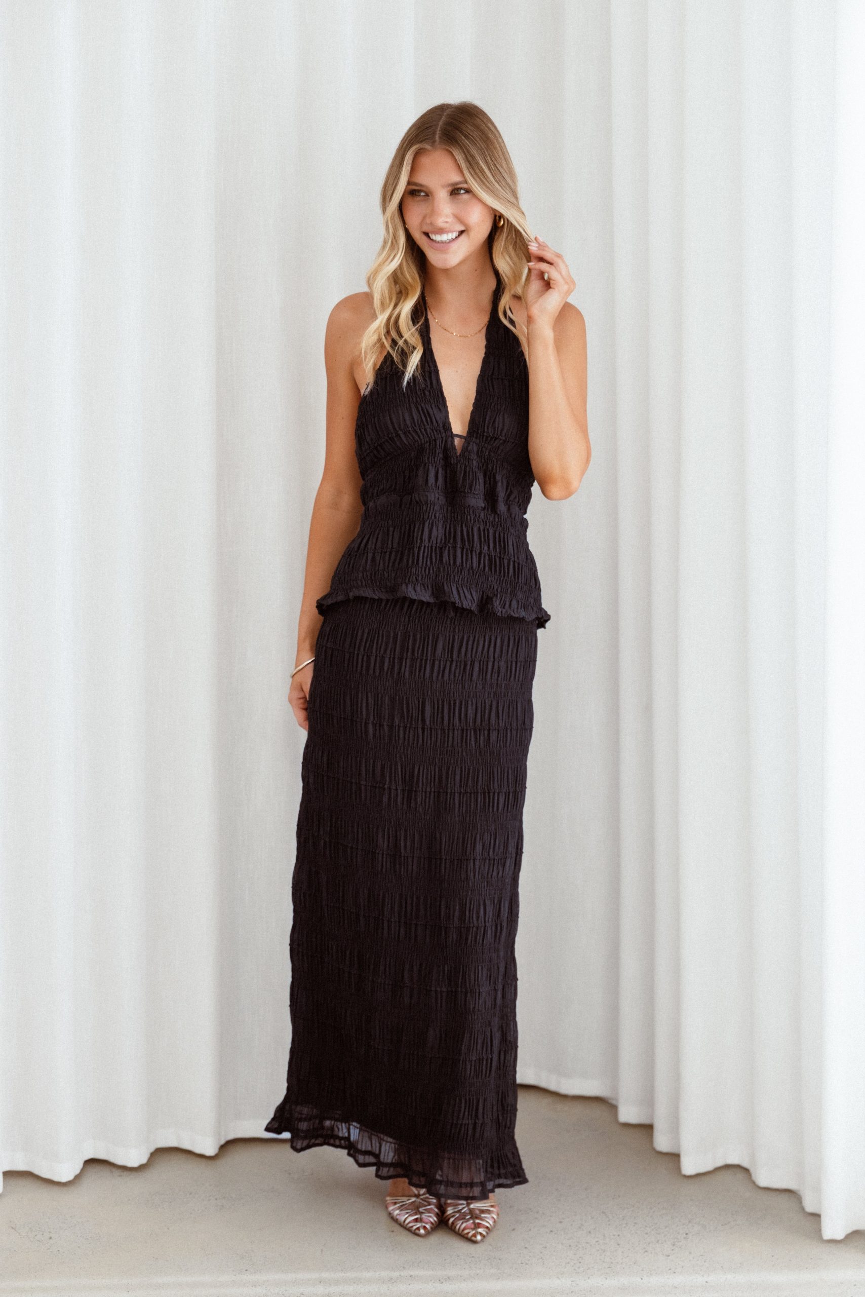 Valana Skirt - Black - Image 7