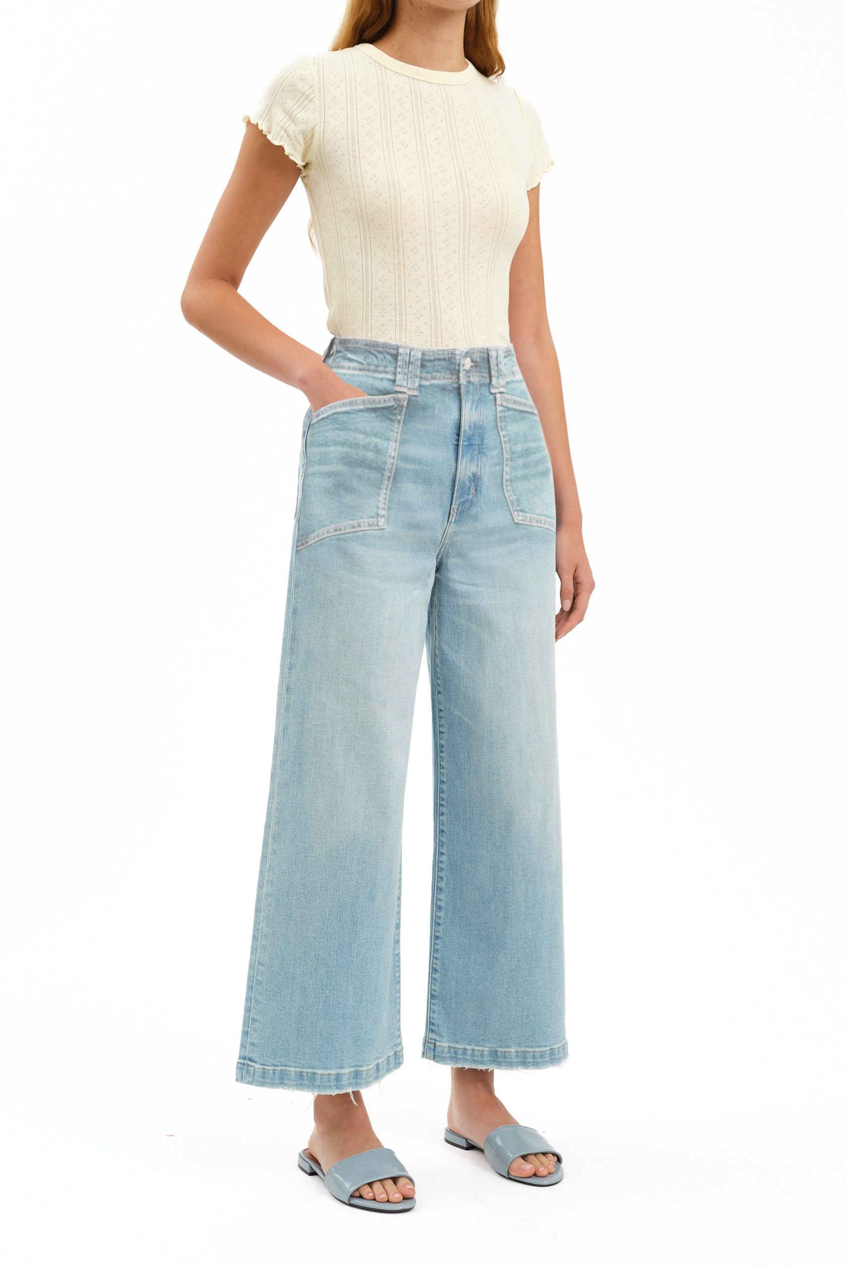 Valley Girl Wide Leg Jean - Romcom - Image 3