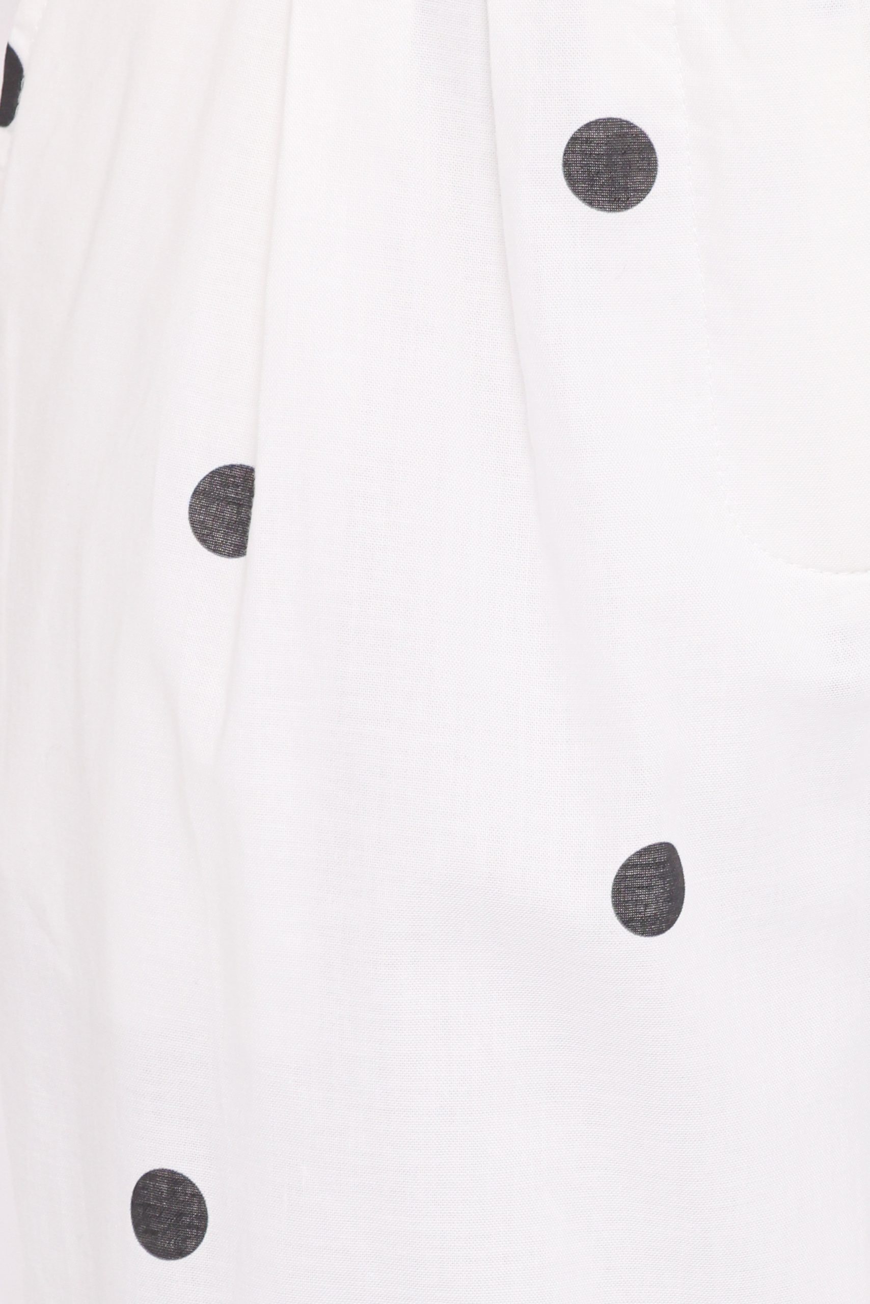 Valora Wide Leg Pant - White Black Polka Dot - Image 5