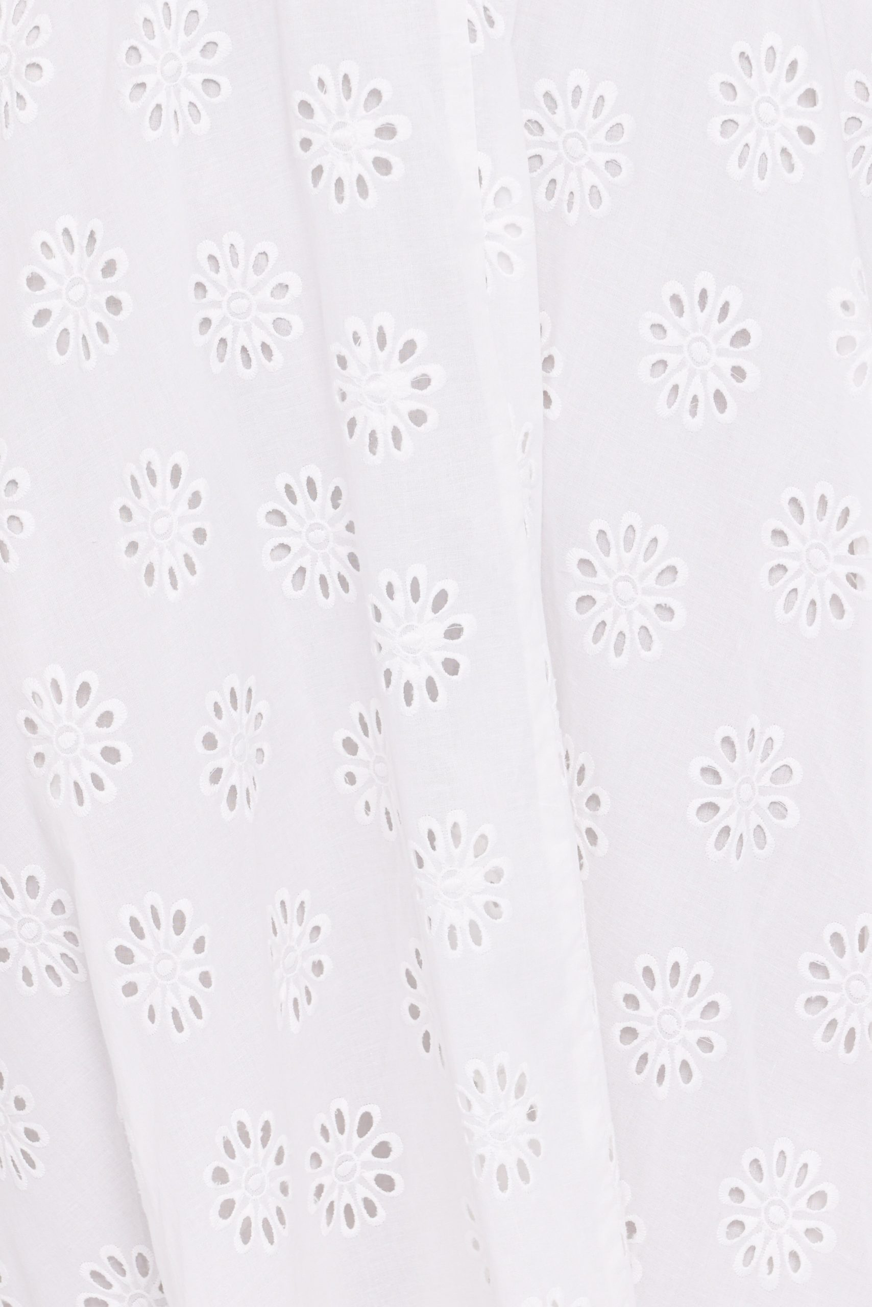 Varia Eyelet Maxi Skirt - White - Image 6