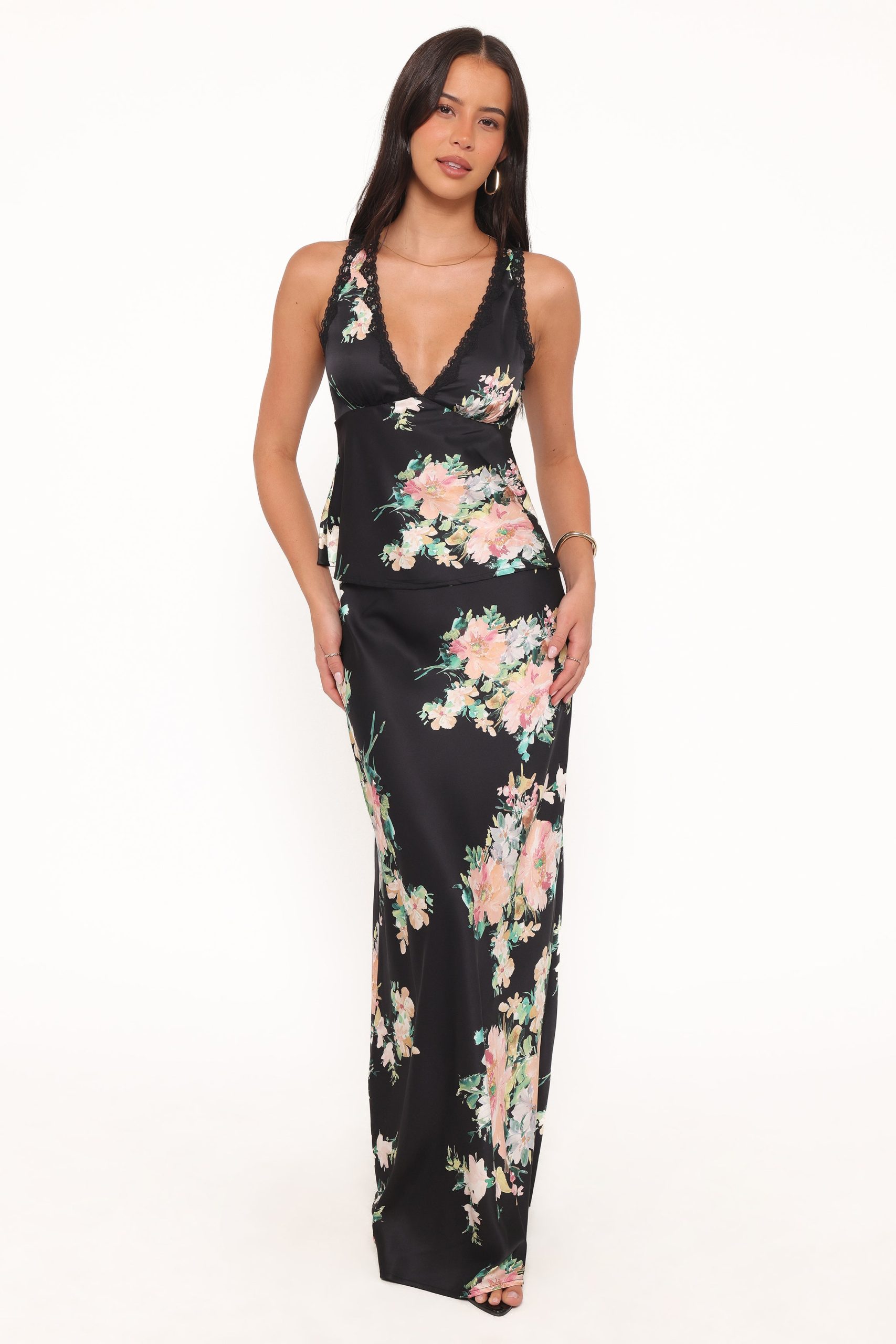 Velman Skirt - Black Floral - Image 2