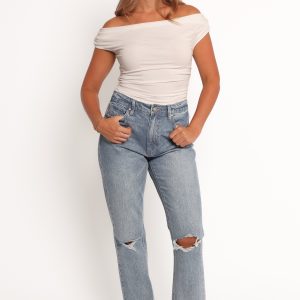 Willa High Rise Straight Leg Jeans - Rogue