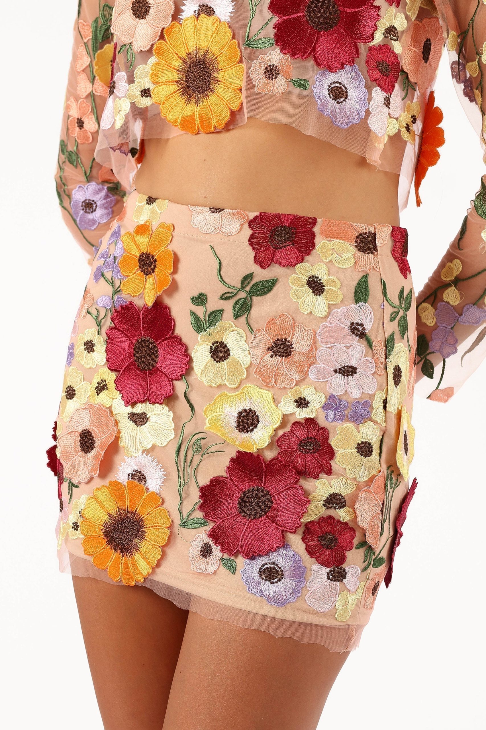 Wrenn Skirt - Pink Bloom - Image 2