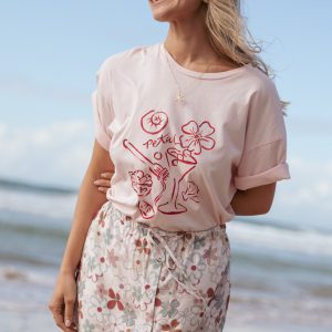 Zinnia Mini Skirt - Mirabelle Print