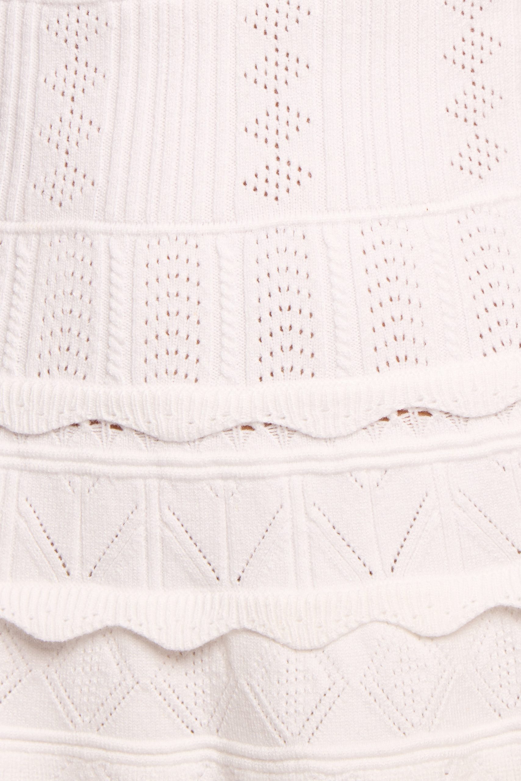 Acacia Mini Dress - Off White - Image 5